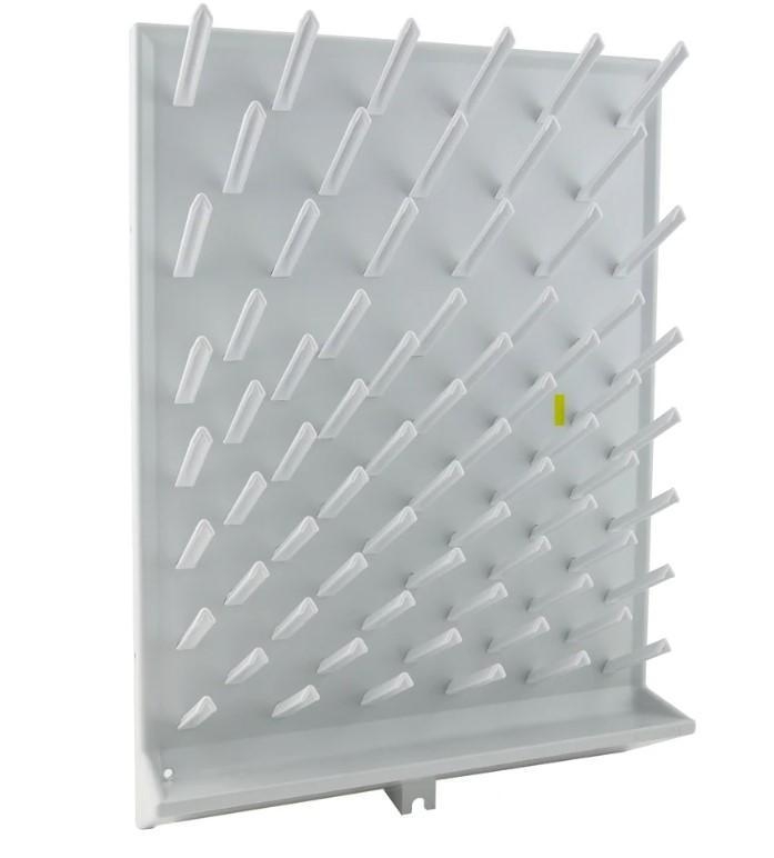 Fisherbrand S29129 Drying Rack 72 Place Large Pegs High Impact Polystyrene