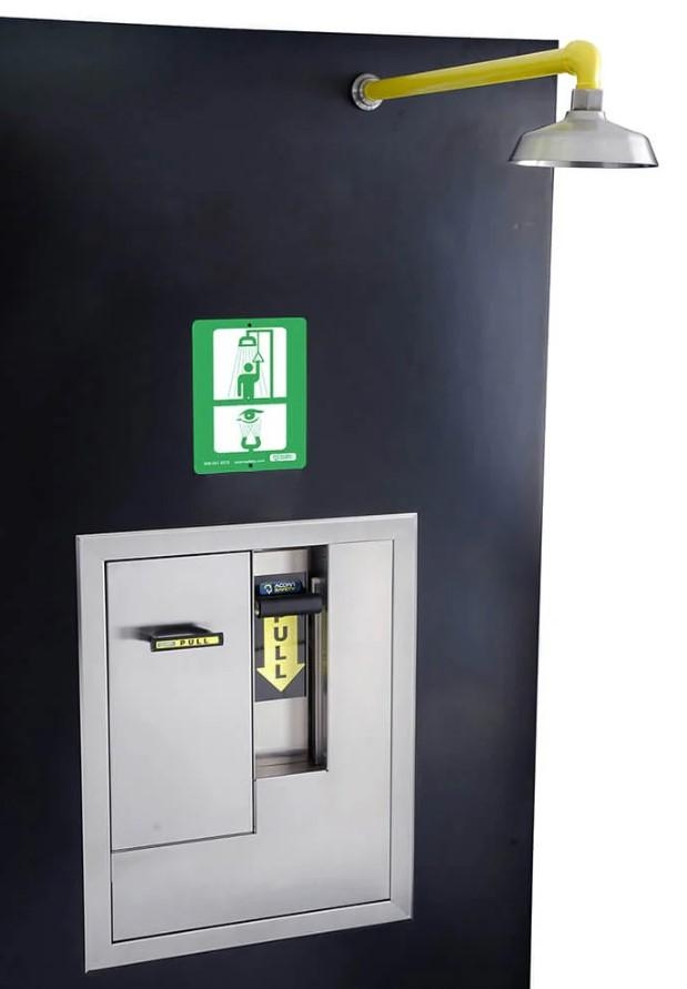 Acorn Safety S2260-PAN-RA Face Wash Station with Emergency Shower