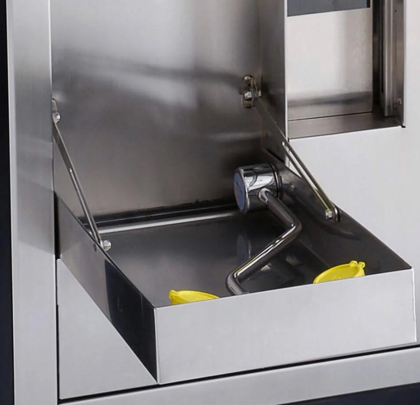 Acorn S2260-PAN-RA Safety Shower Recessed Eye-Face Wash System Stainless