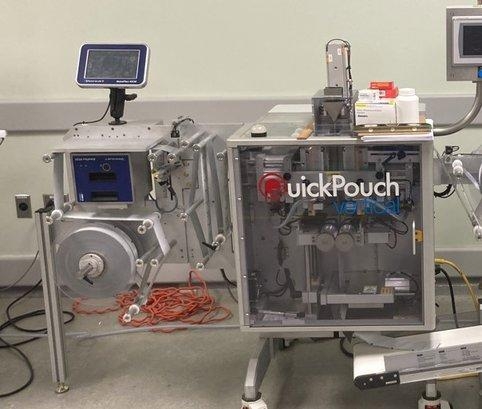 QuickPouch Vertical 2.0 Packager Bag Sealer Allen Bradley Control 20Amp