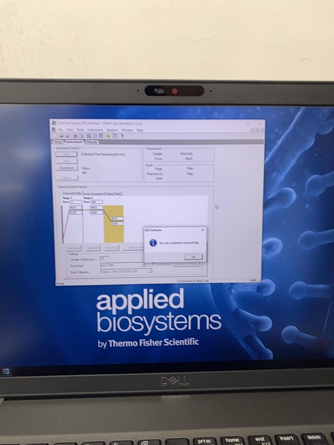 ABI 7500 Fast Real-Time PCR Thermal Cycler 96-Well Fast Results Includes Software