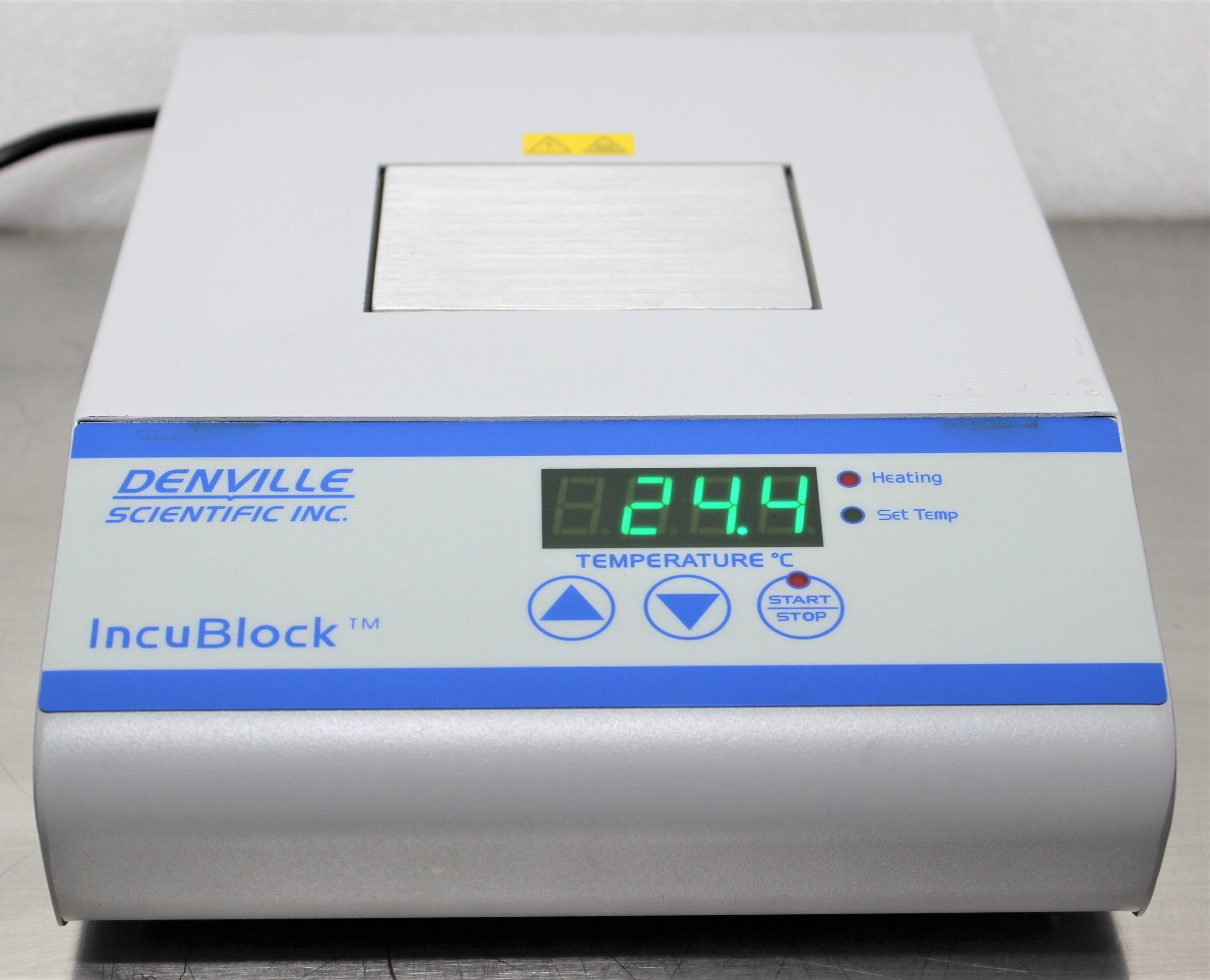 Denville Incublock D1100 Small Dry Bath/Heat Block 150C Turn-Key Used 120V