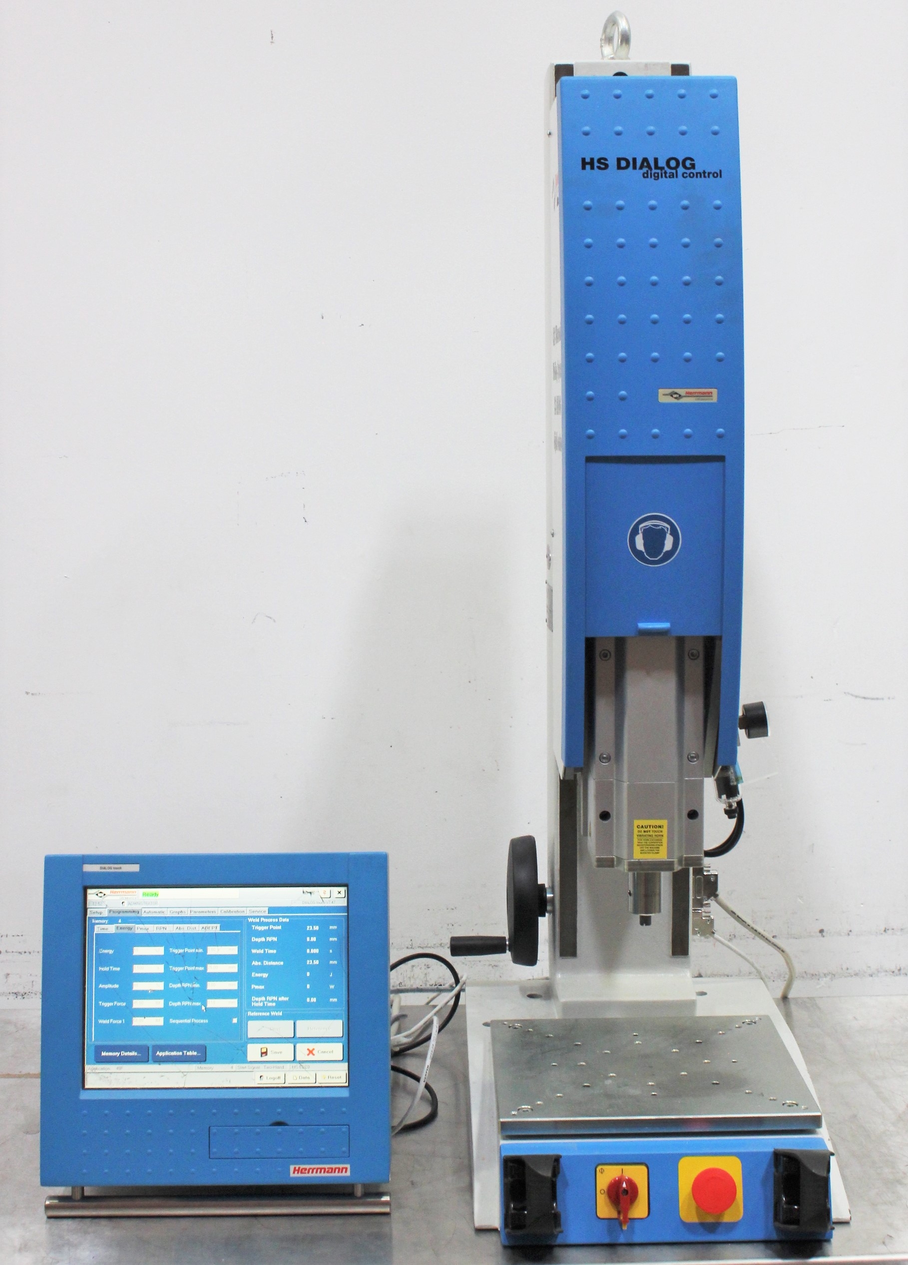 Herrmann HS DDC Ultrasonic Welder 5000W CNC Acoustic Enclosure 20Khz Touchscreen