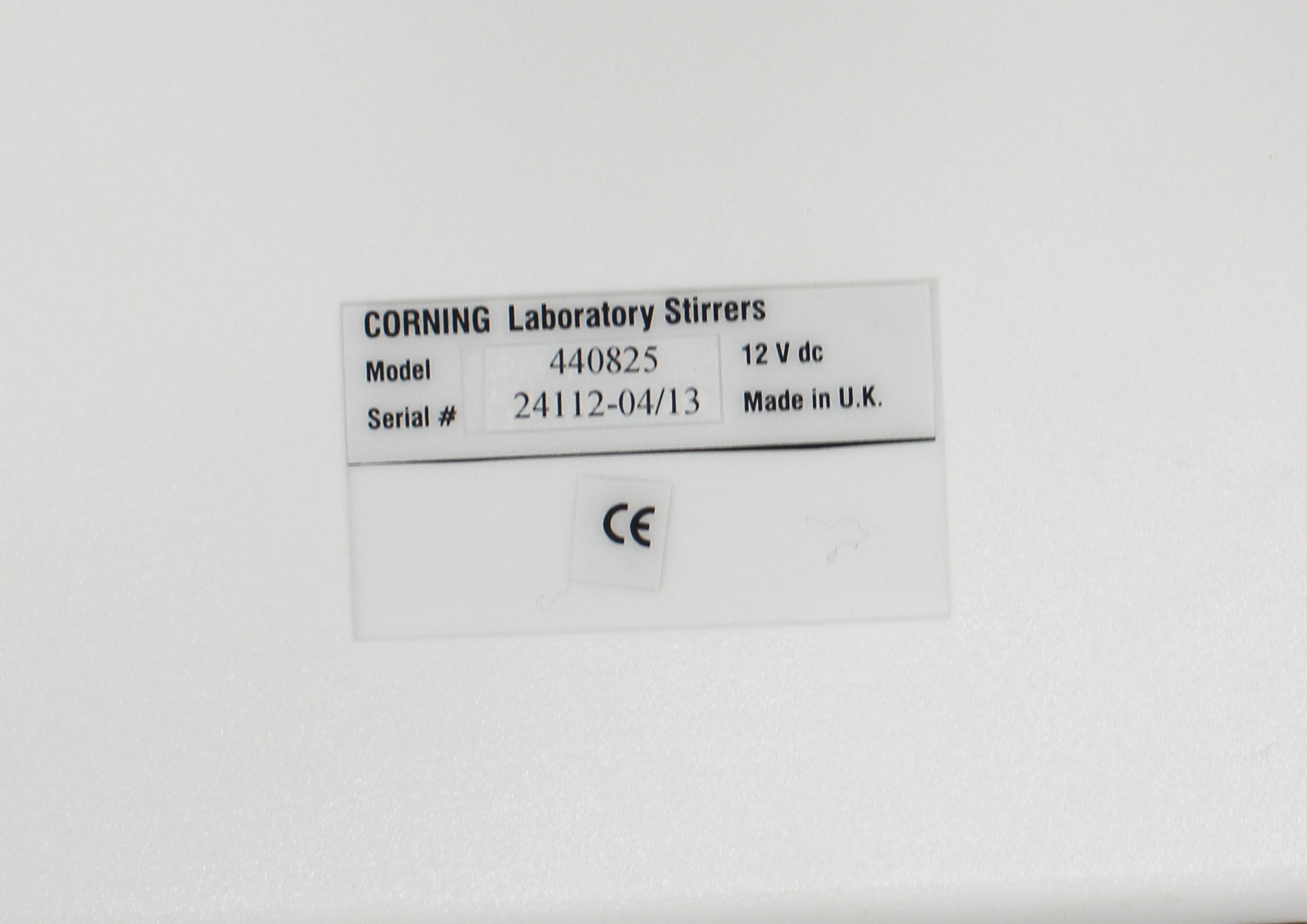 Corning 440825 Stirrer MP5I Homogenizer 5 Position 400mL 2000 RPM 120V