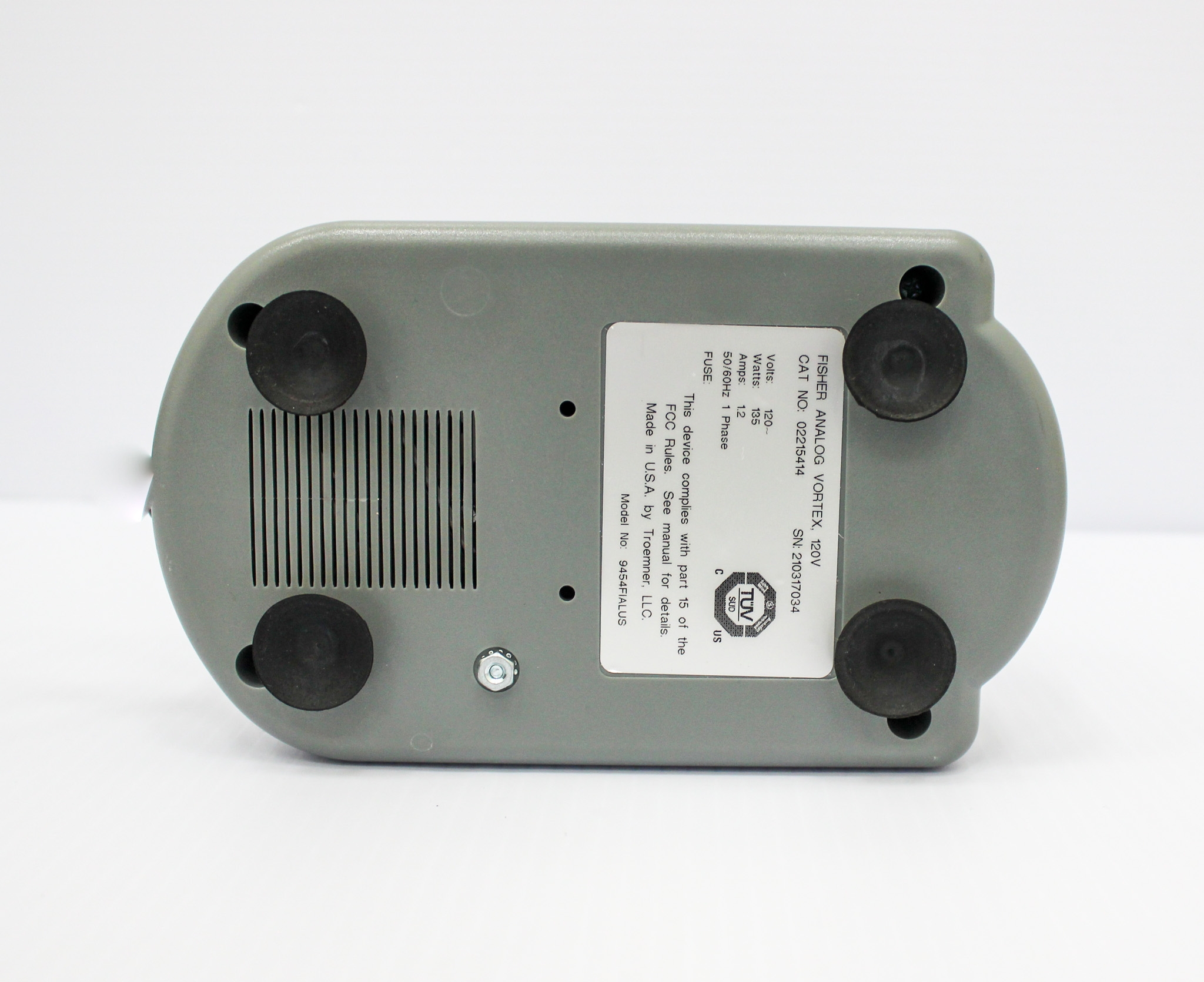 Fisher Analog Vortex Mixer 300-3200RPM Shaker 3in Pad Excellent