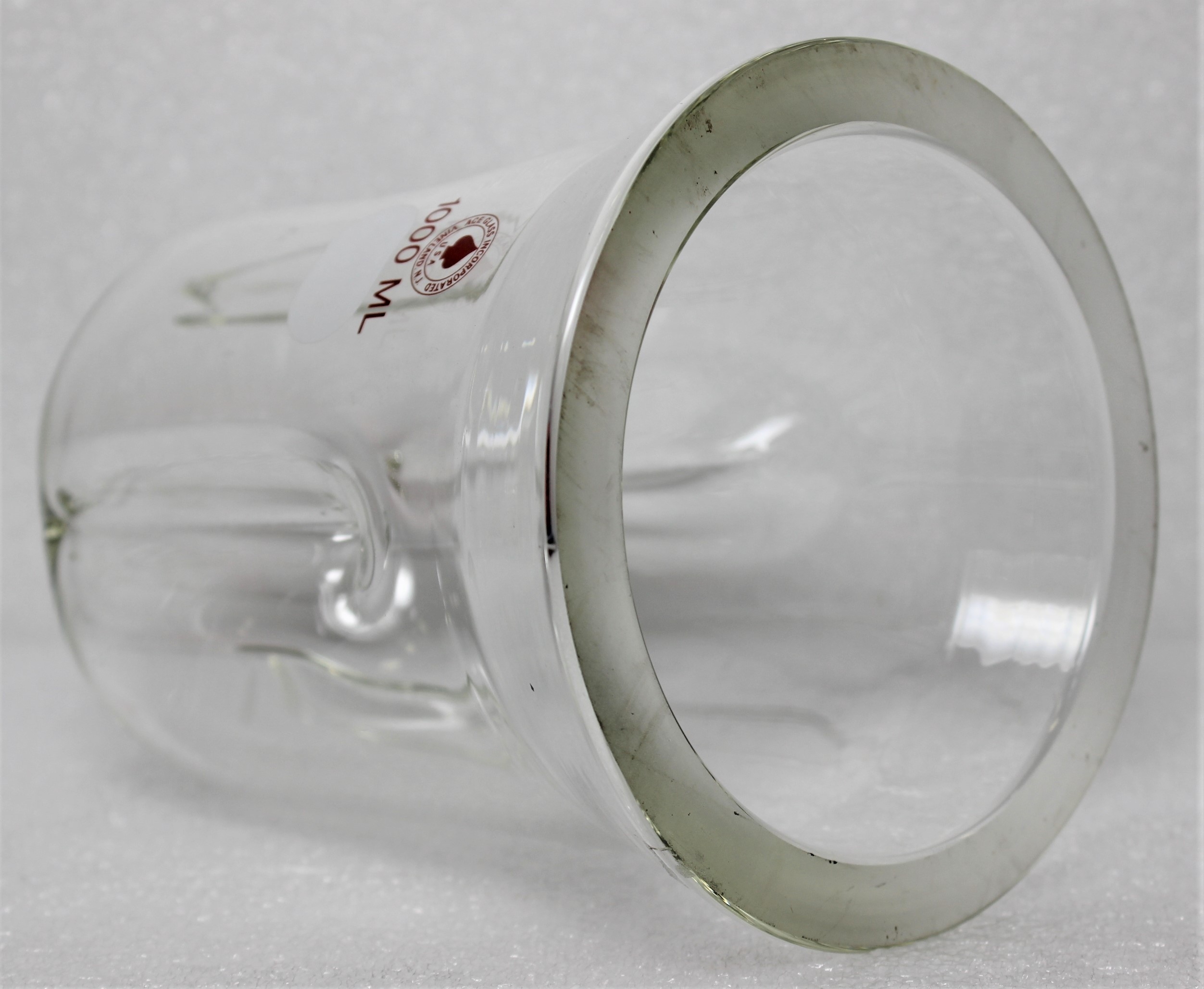 Ace Glass Cylindrical Morton Reaction Vessel 1000mL Turnkey Used