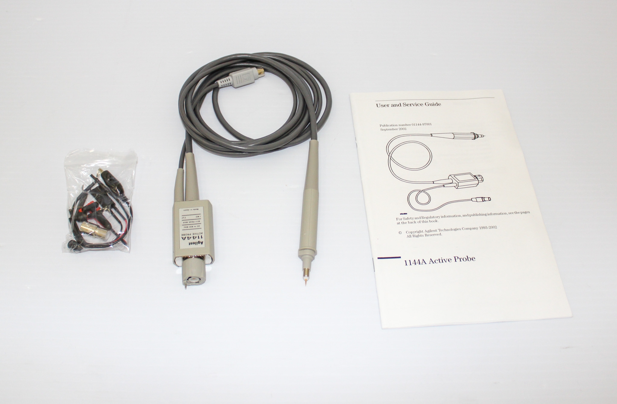 Agilent 1144A-FG Active Probe Accessory 800 MHz Bandwidth Low Input Capacitance