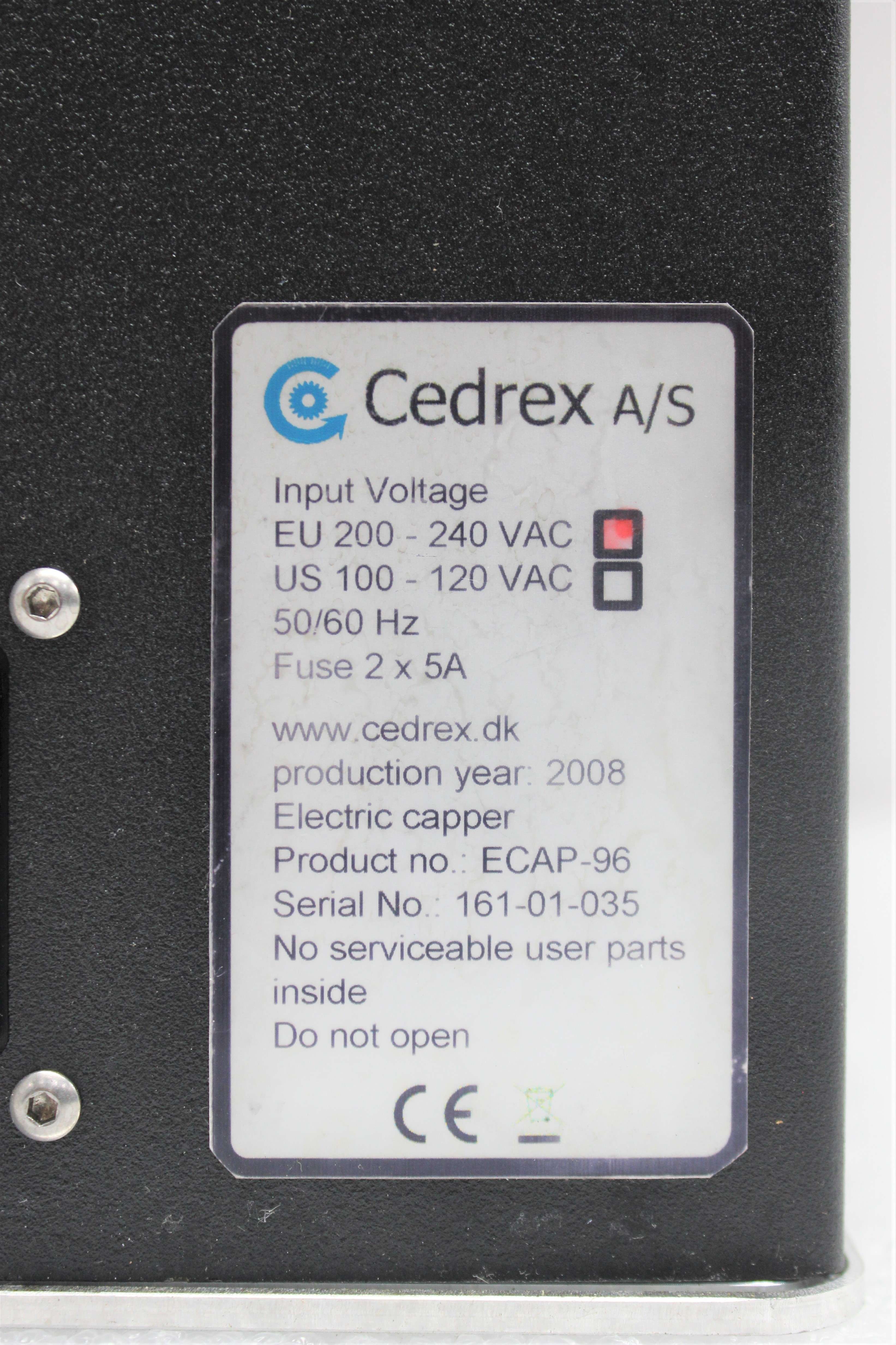 Micronic Cedrex AS Robotic Tube Capper Efficient Turnkey System 7Sec Cycle