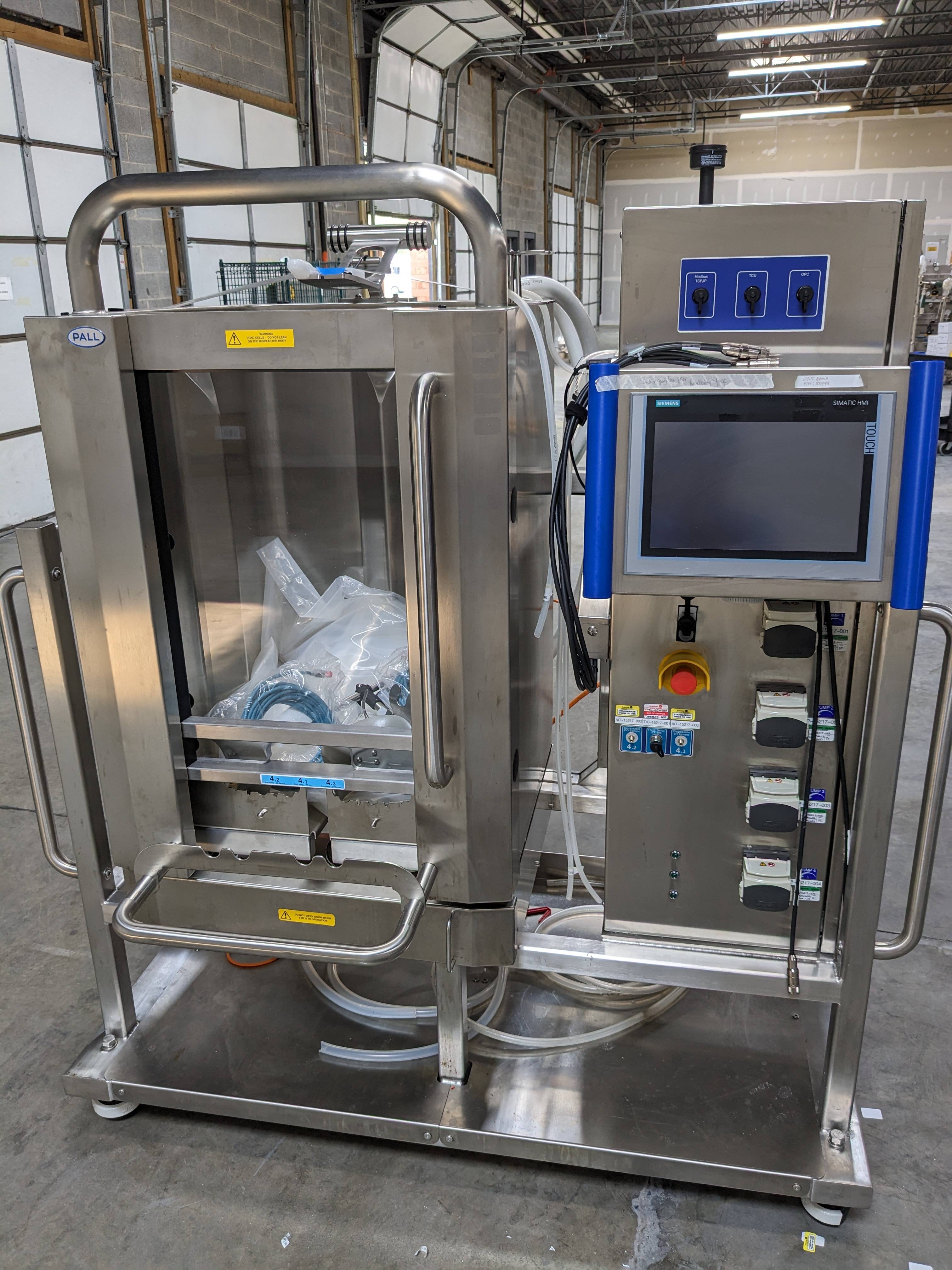 Pall STR200-JC Bioreactor Allegro STR Single-Use Stirred Tank System 2000L