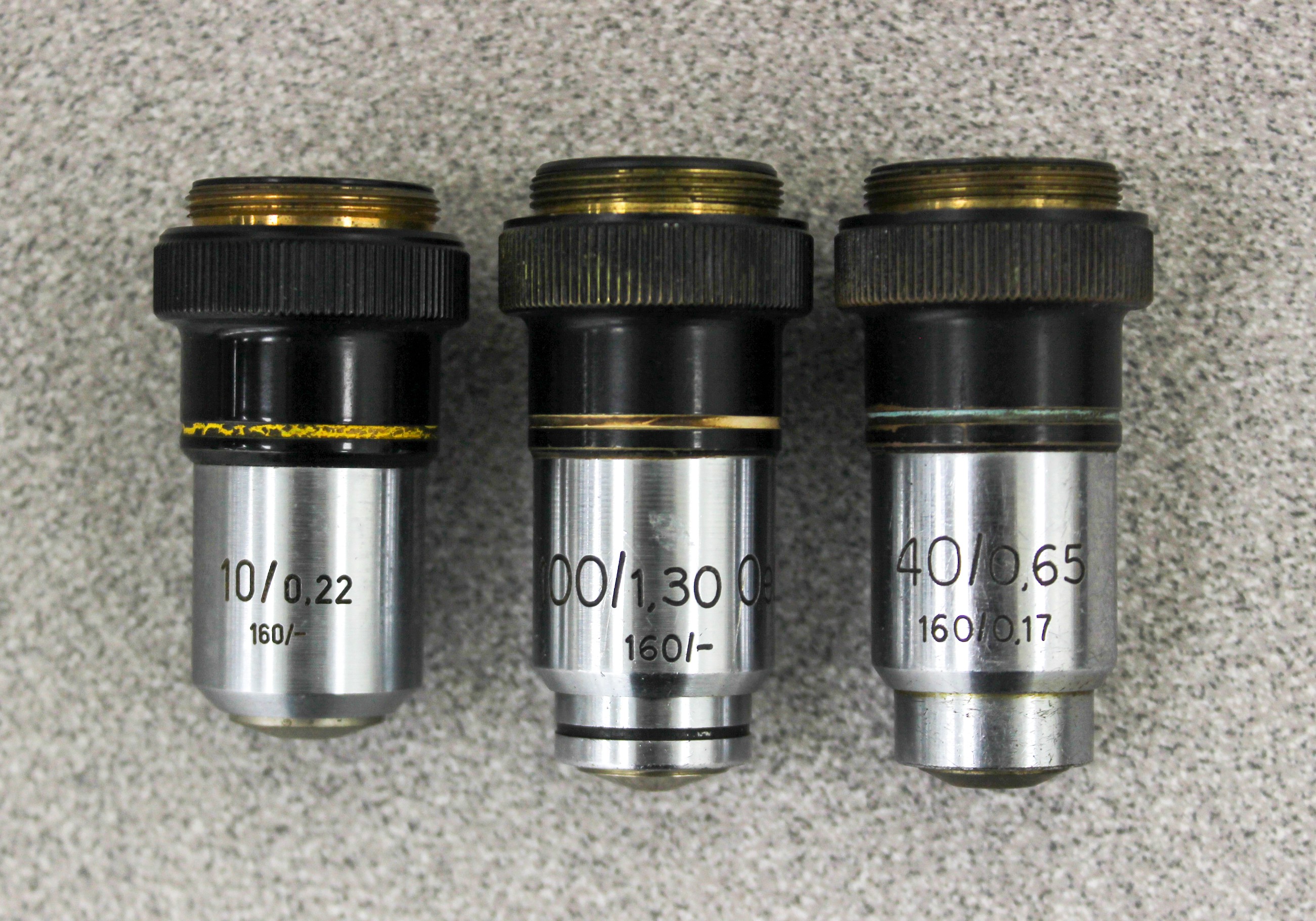 Zeiss Axioskop Microscope Power Supply 75W/100W Short Arc Lamp 100x Lens