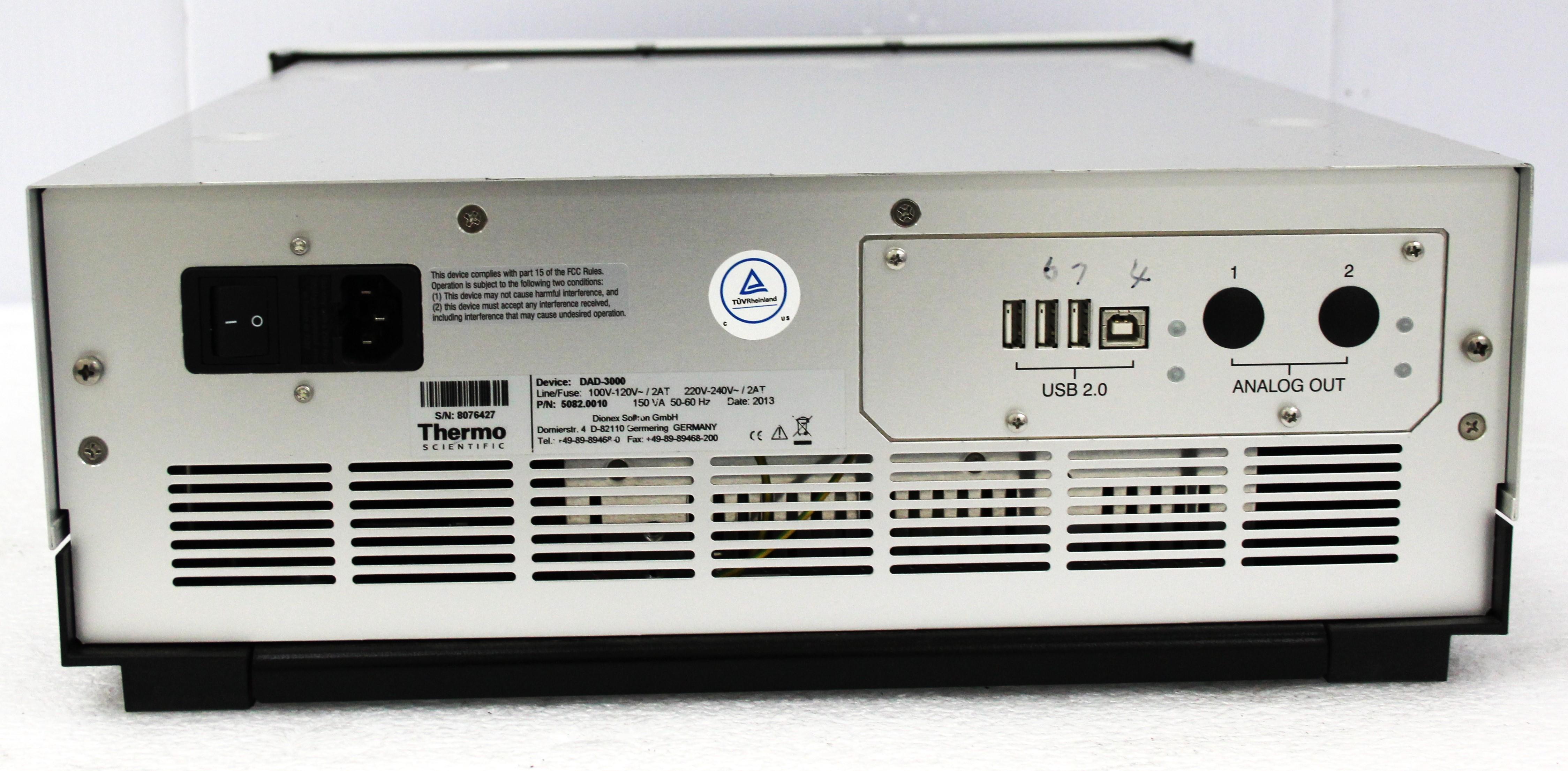 Thermo DAD-3000 Diode Array Detector HPLC UV-vis 200Hz Single-Beam