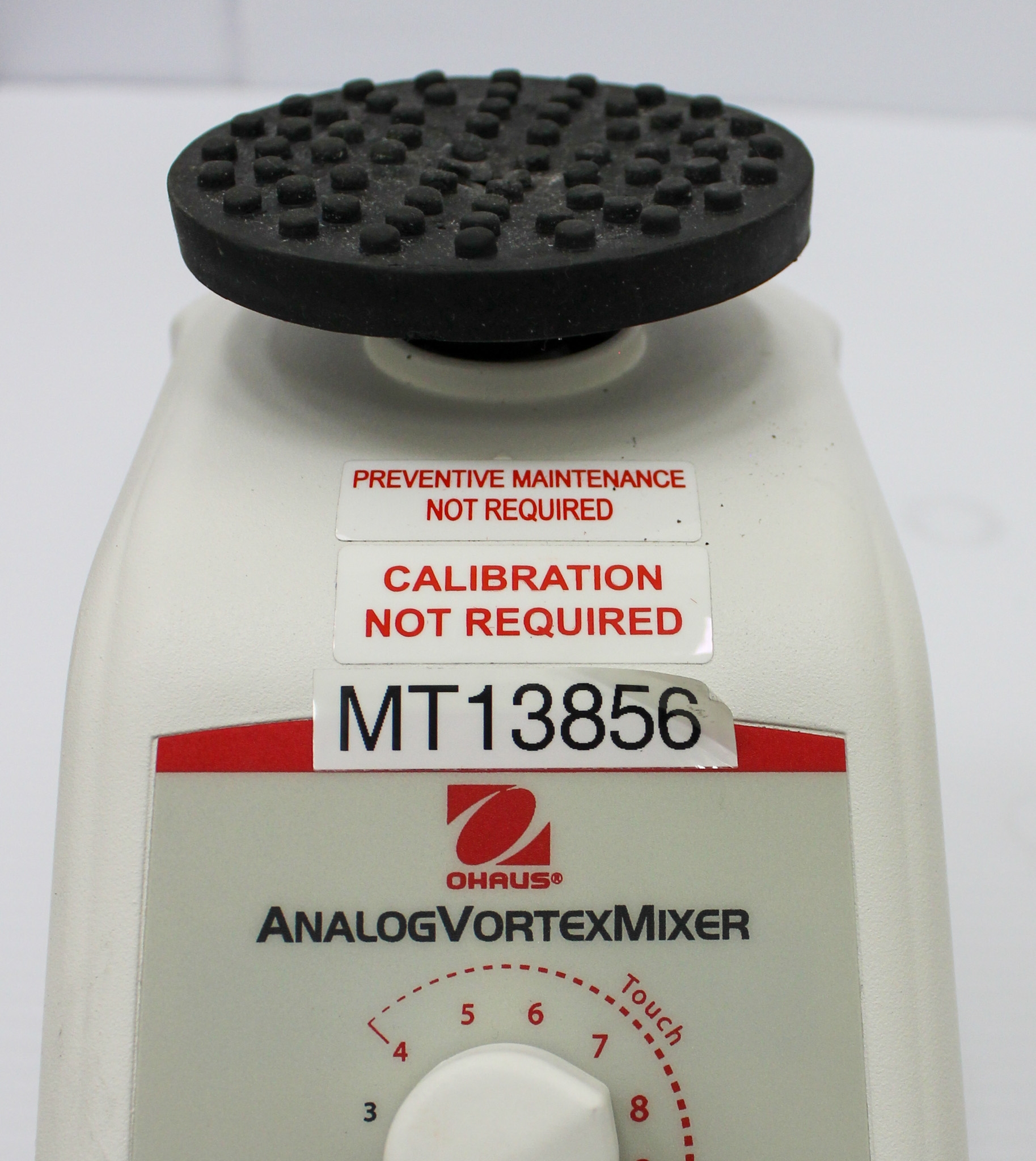 Ohaus VXMNAL Analog Mini Vortex Mixer 300-3200 RPM Touch/Continuous Operation