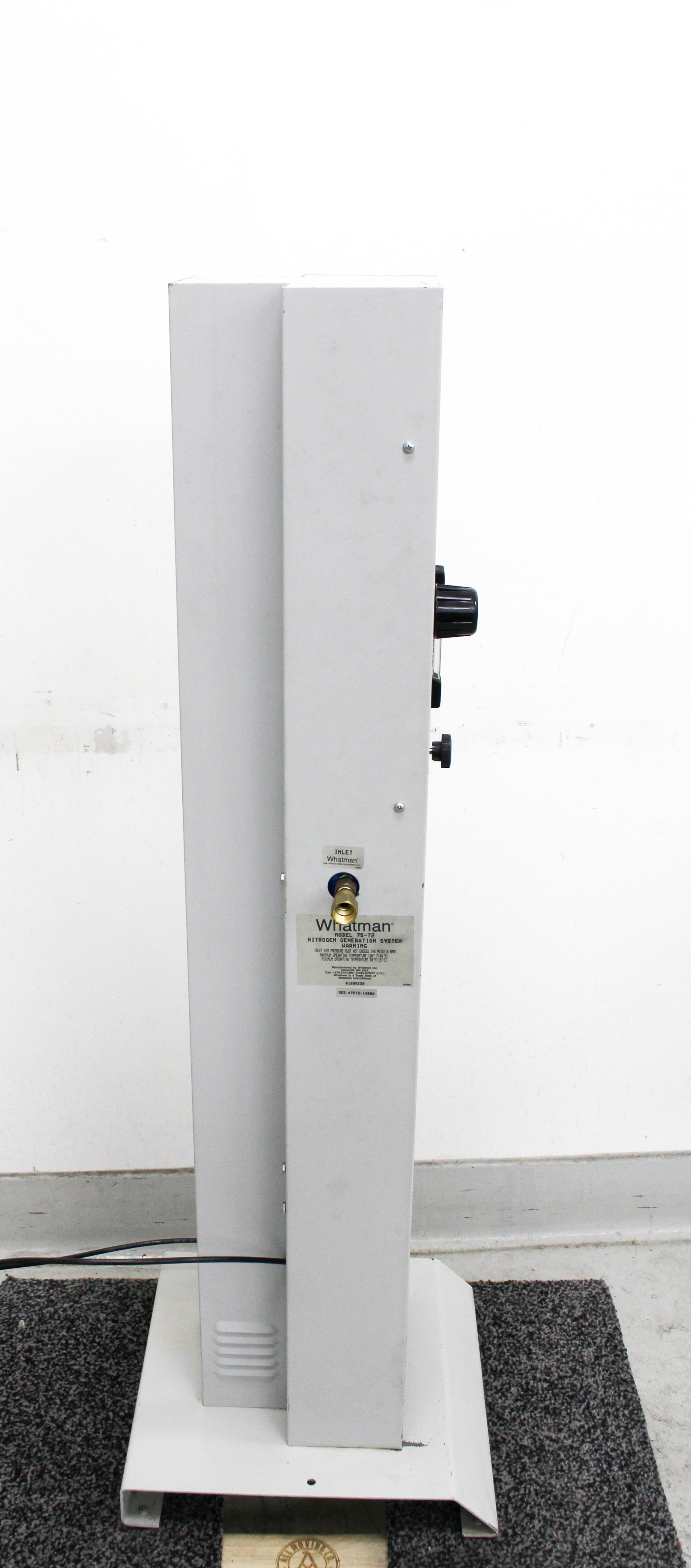 Whatman 75-72 Nitrogen Generation System for 95% to 99.5% Pure Nitrogen