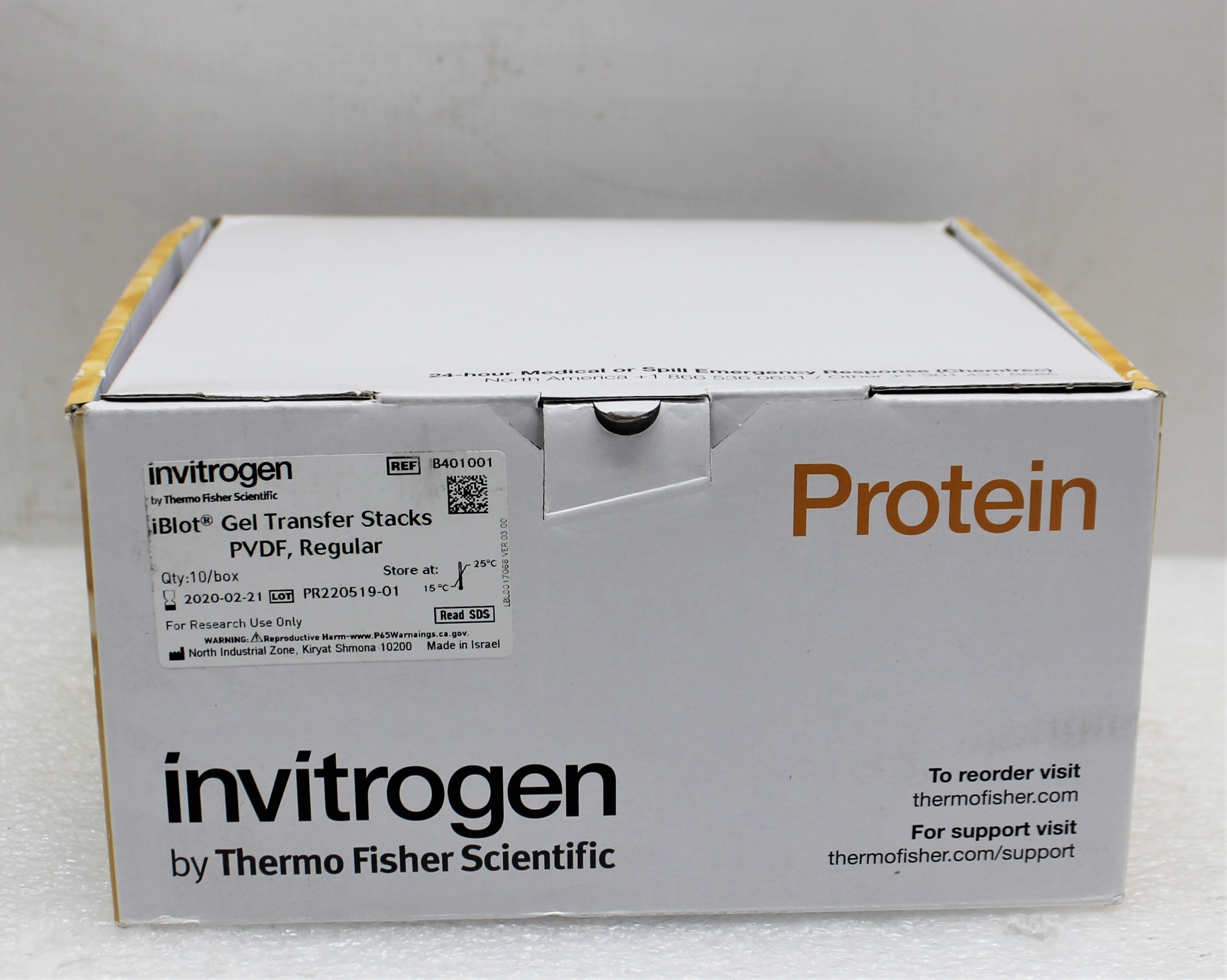 Invitrogen IB401001 Electrophoresis System iBlot Transfer Stacks Turnkey