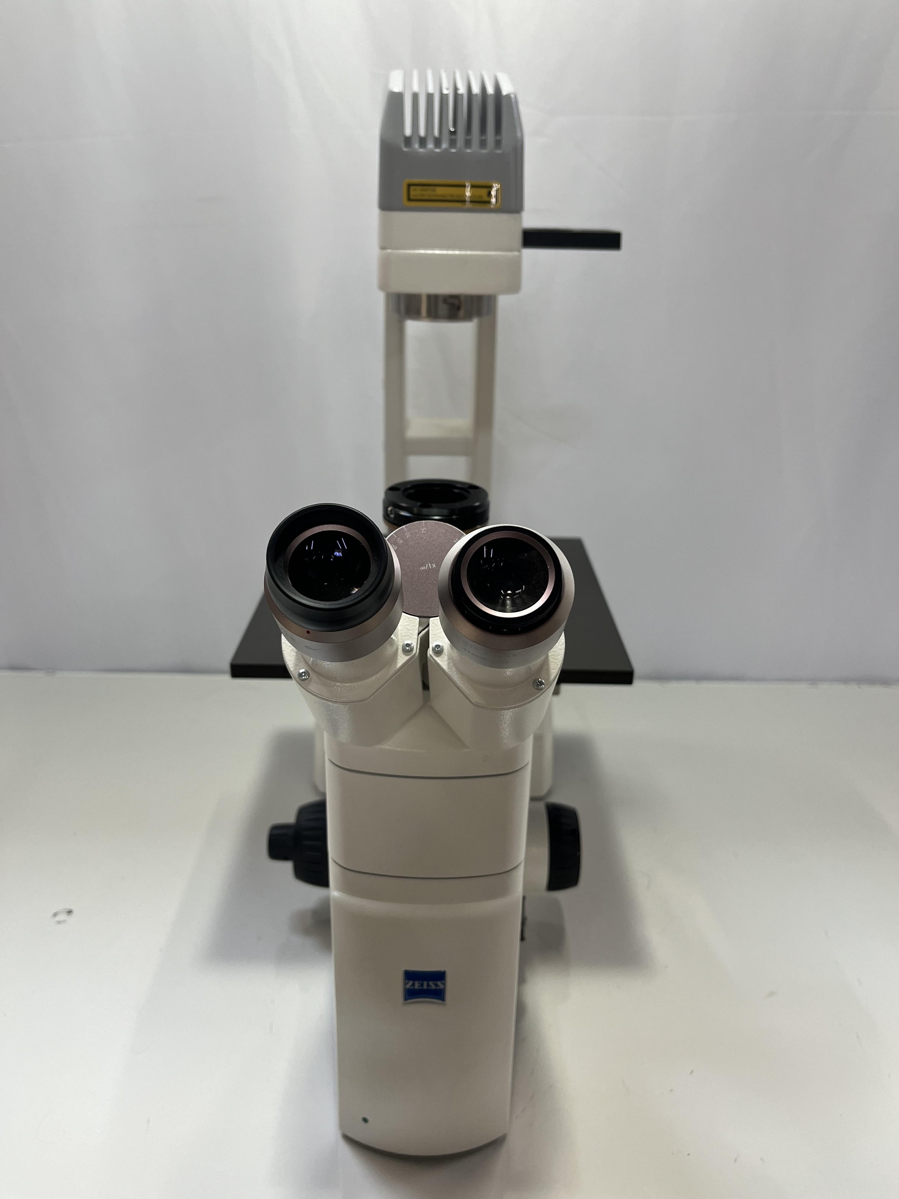Zeiss Axio Vert.A1 Inverted Microscope w/ 10x 20x 40x Objectives Used