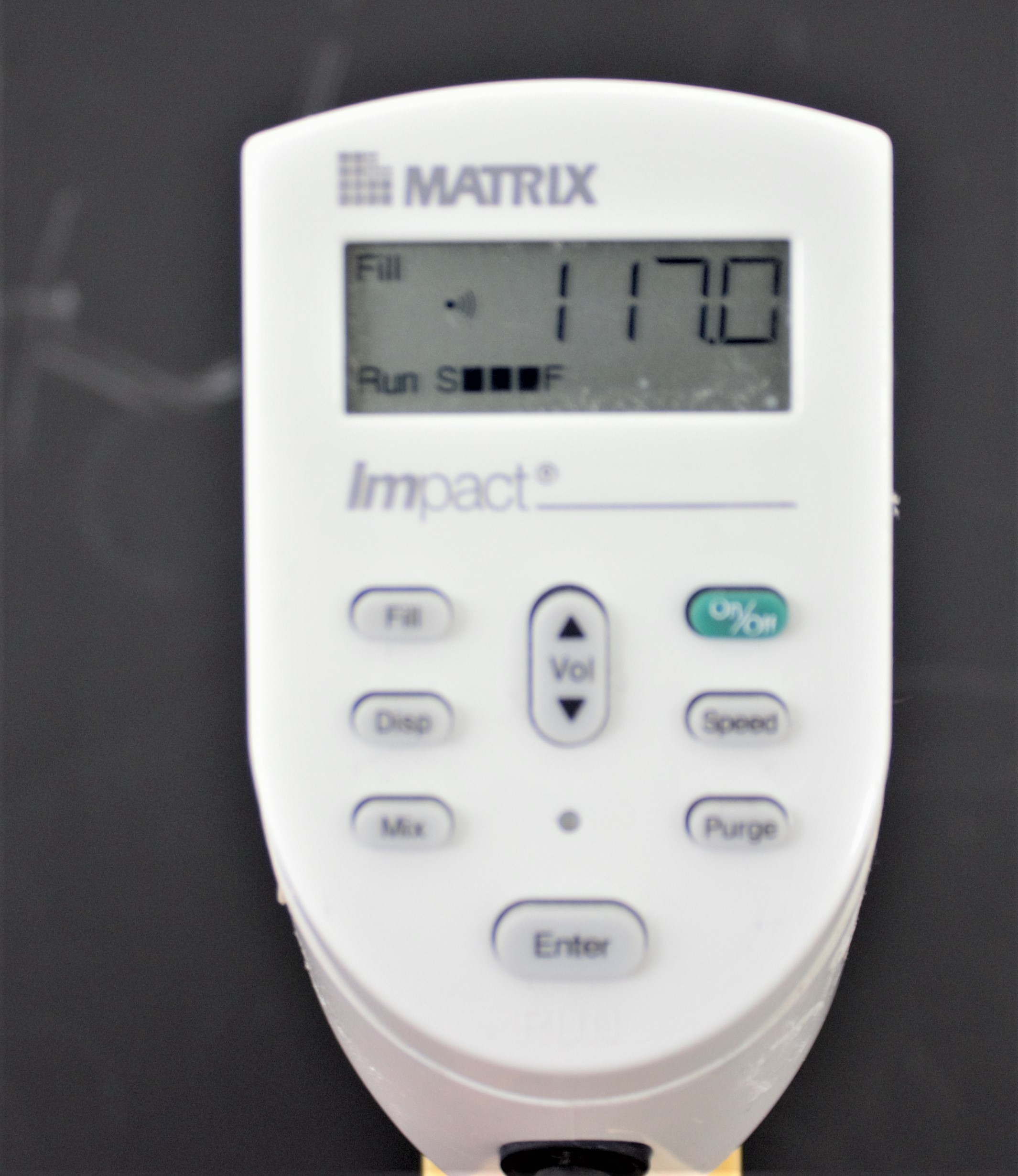 Matrix Impact Multichannel Electronic Pipette for Ergonomic Pipetting 120V Used