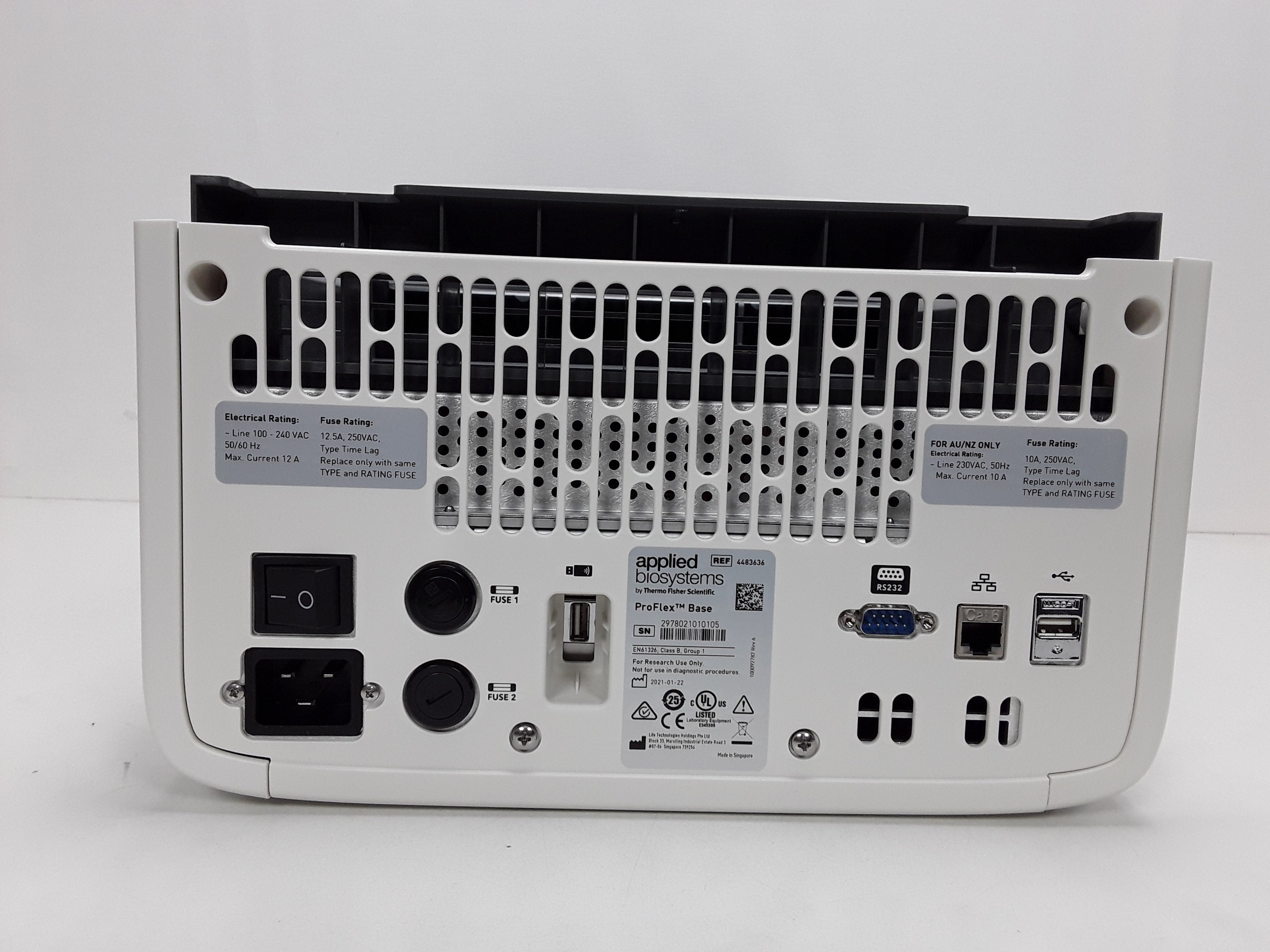 ABI ProFlex Base 4483636 PCR Thermal Cycler 0-100C Remote Control, Used