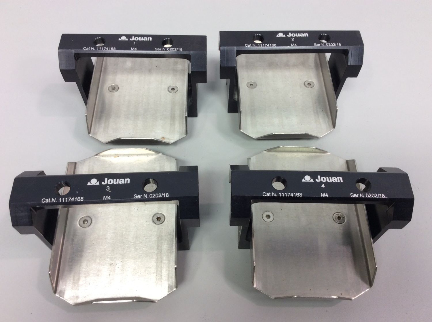 Jouan Centrifuge Microplate Carriers VG Used Set Includes 4 Carriers