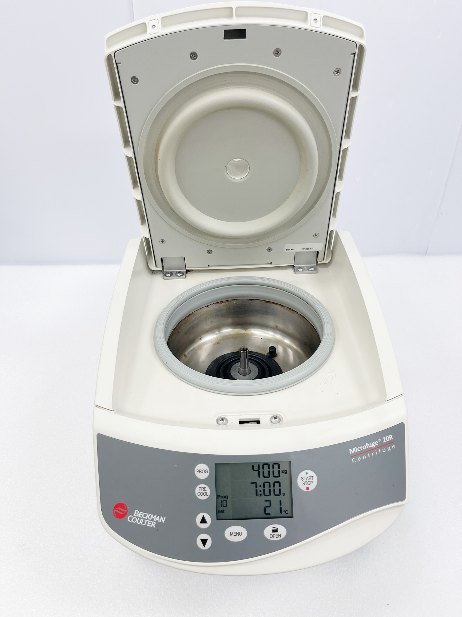 Beckman Coulter Microfuge 20R Microcentrifuge -10C to +40C 48000 mL RPM