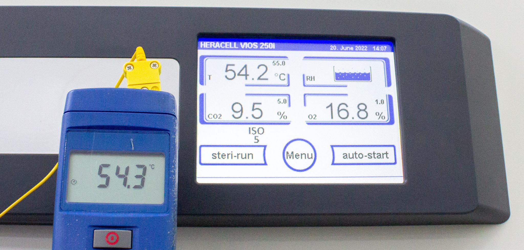 Thermo HERAcell Vios 250i Incubator CO2 255L Stainless 1-20% CO2 Used 2021