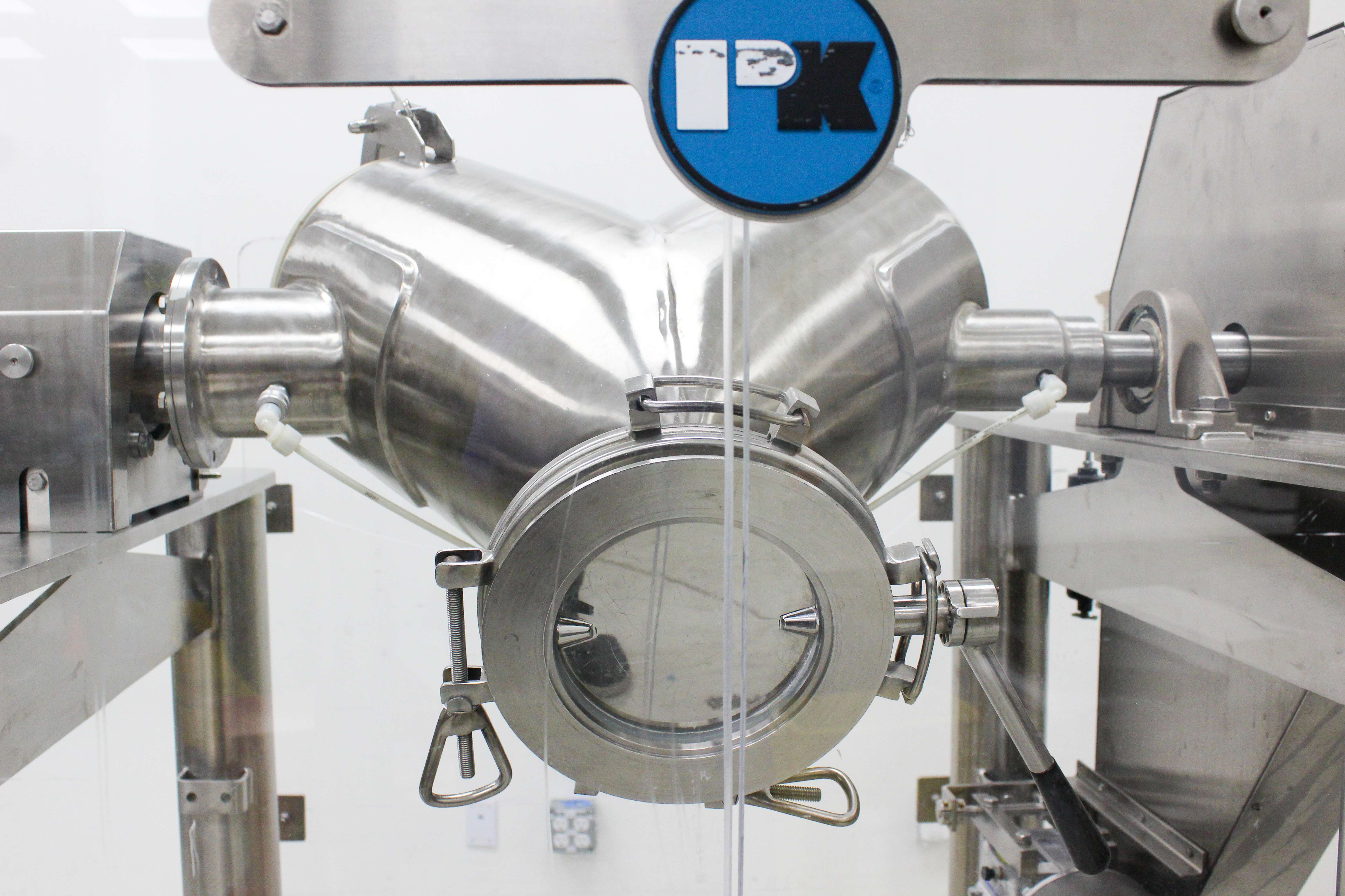 Patterson Kelley Twin Shell Dry Blender 1 Cu Ft 60 lb V-Shaped Efficient Mixing