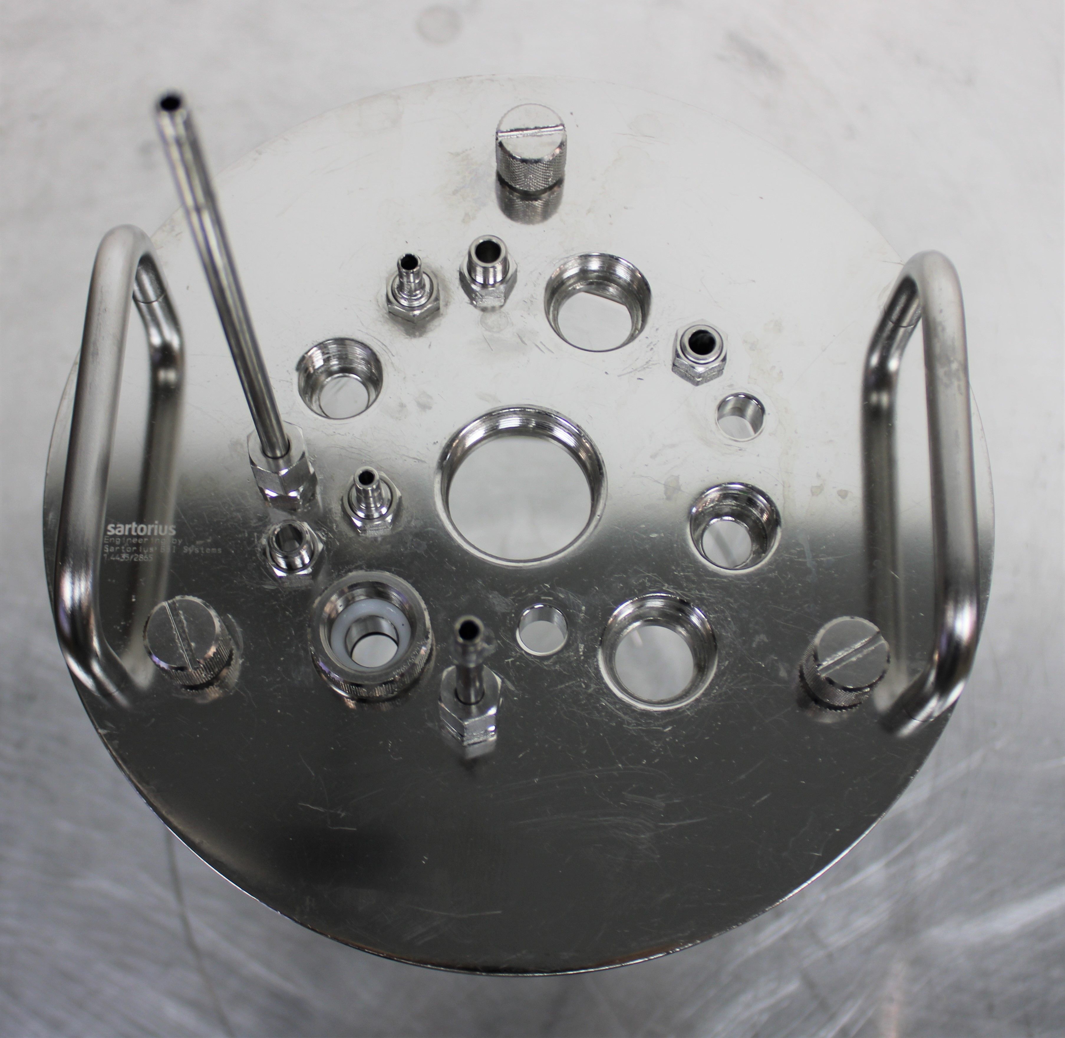 Sartorius 2L Chromatography Column With Base High Capacity 24cm Glass