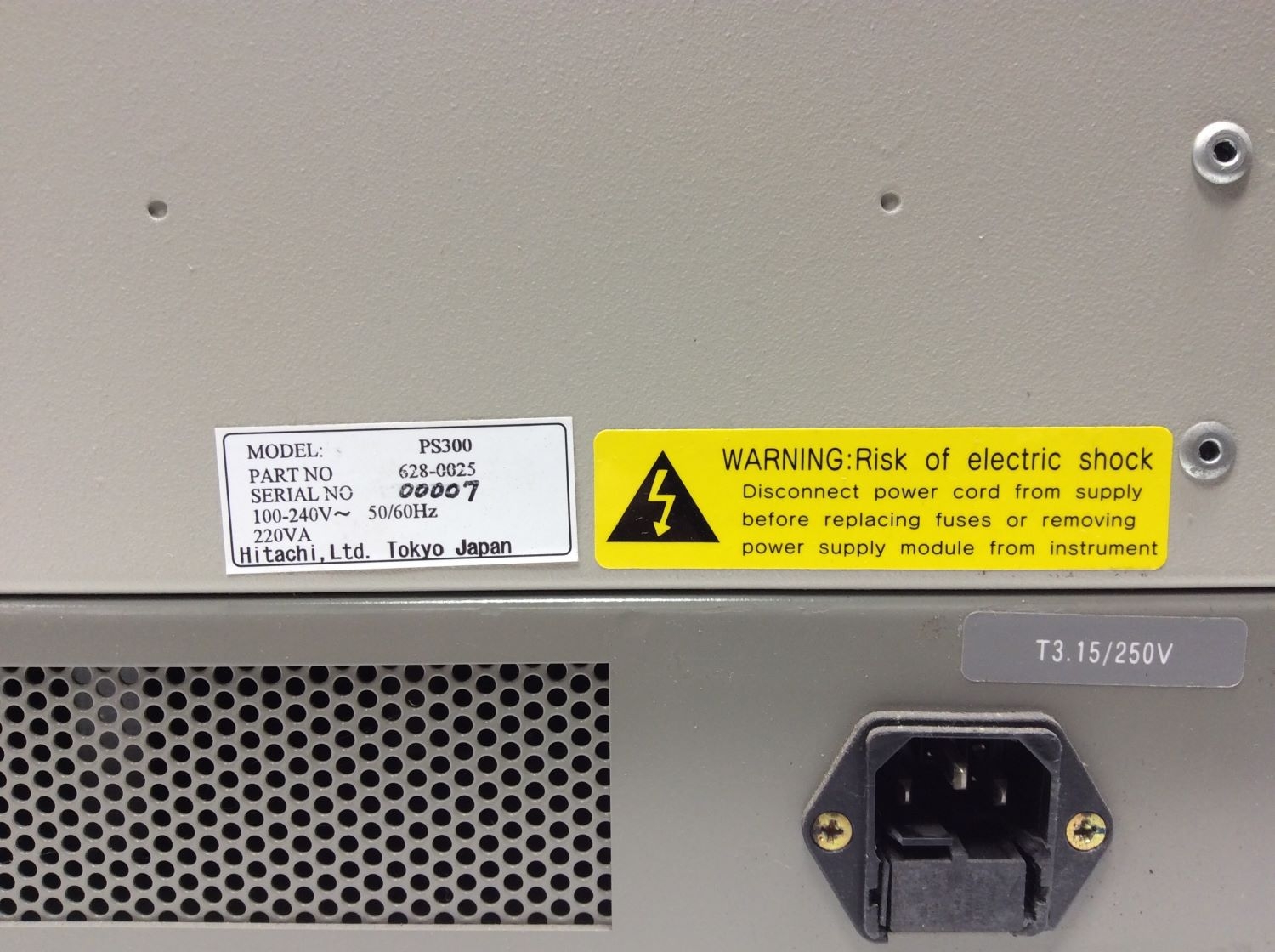 Hitachi ABI Prism PS300 DNA Sequencer For Laboratory Molecular Biology