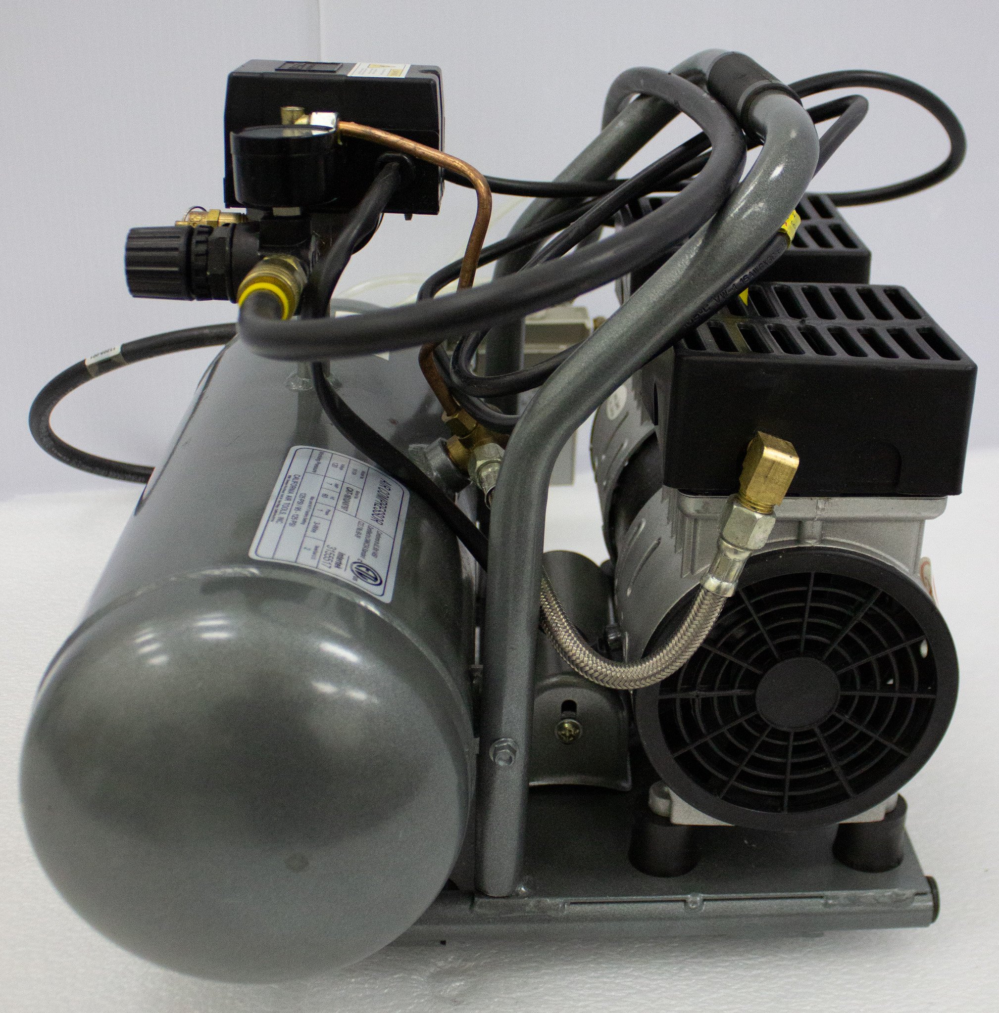 California Air Tools 1610A Air Compressor Ultra Quiet 1 HP 1.6 Gal Portable