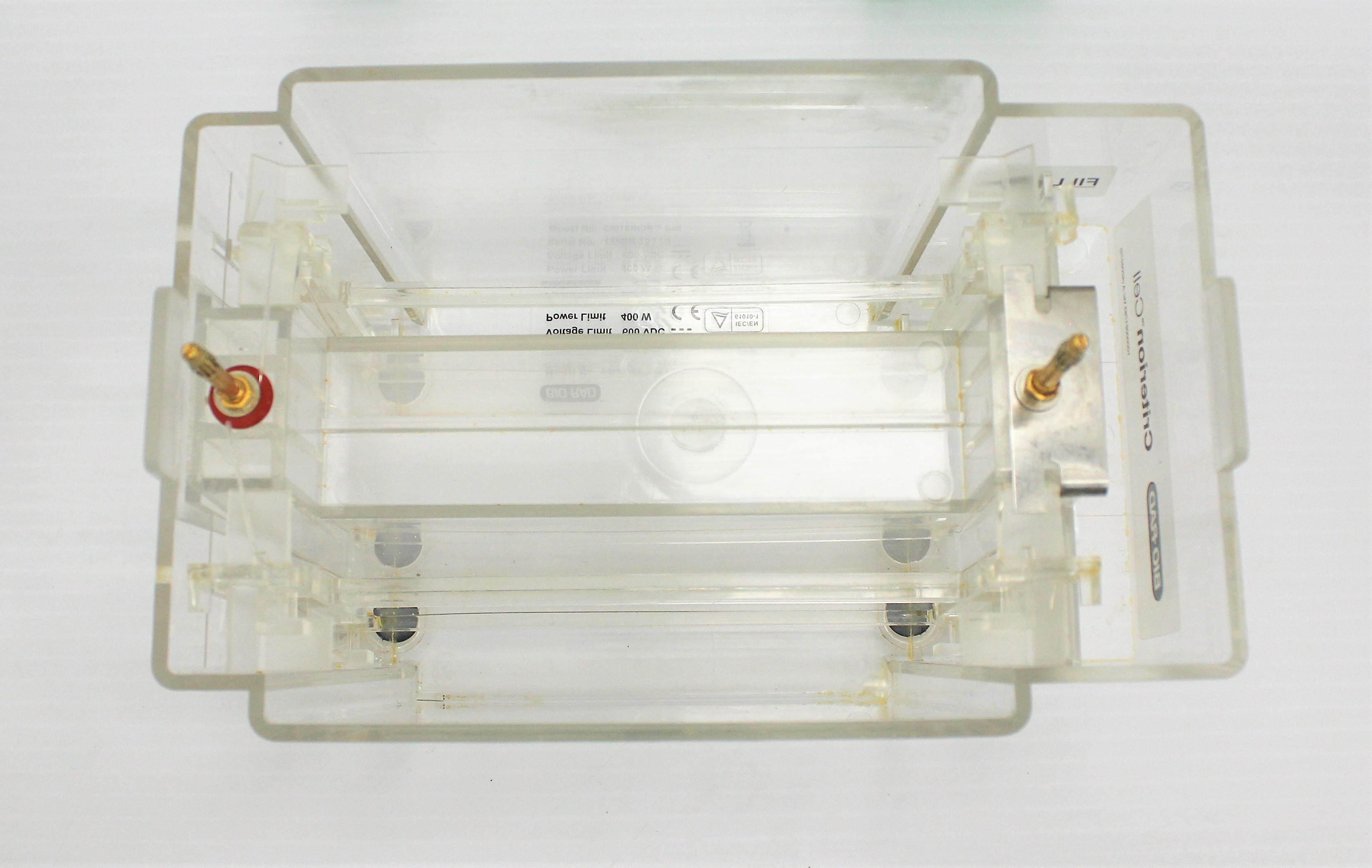 Bio Rad Criterion Cell Electrophoresis System Fast Assembly 26 Sample Capacity