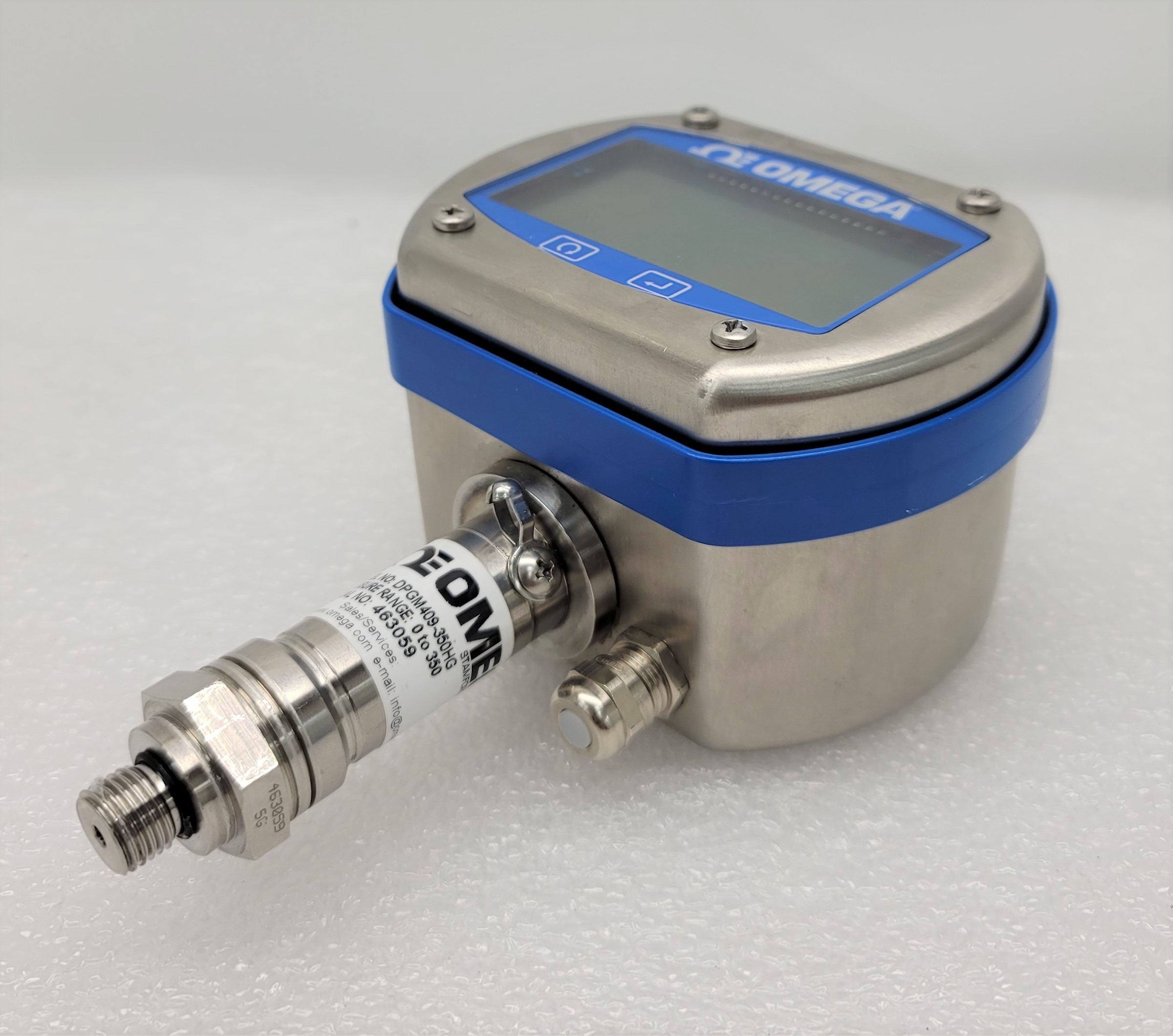 Omega DPGM409-350HG Digital Pressure Gauge with High Accuracy 0.08%