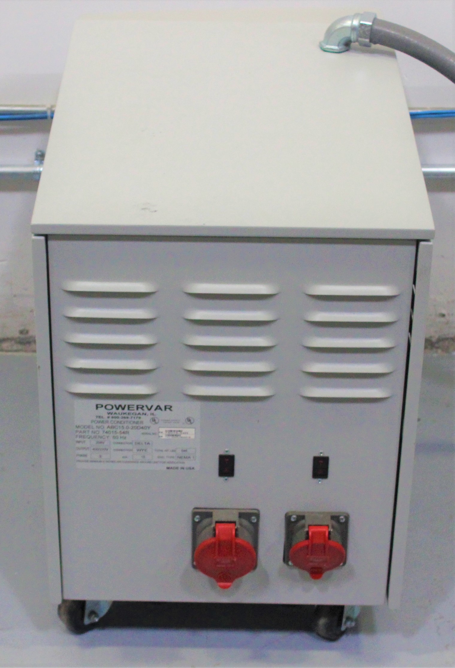 Powervar ABC15.0-20D40Y Power Conditioner Global Voltage Surge Protection