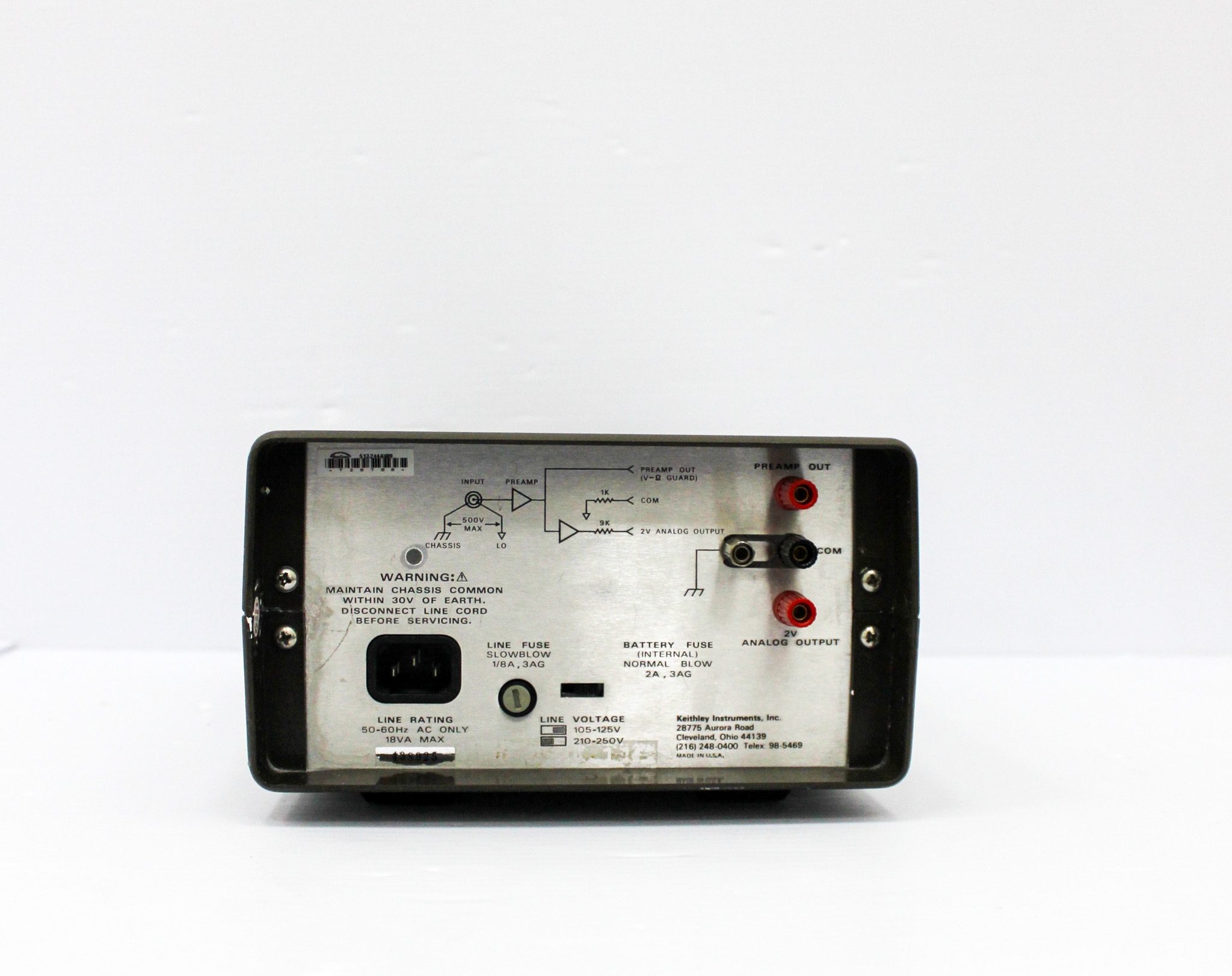 Keithley 614 Electrometer Multimeter - Measure Current, Voltage, Resistance