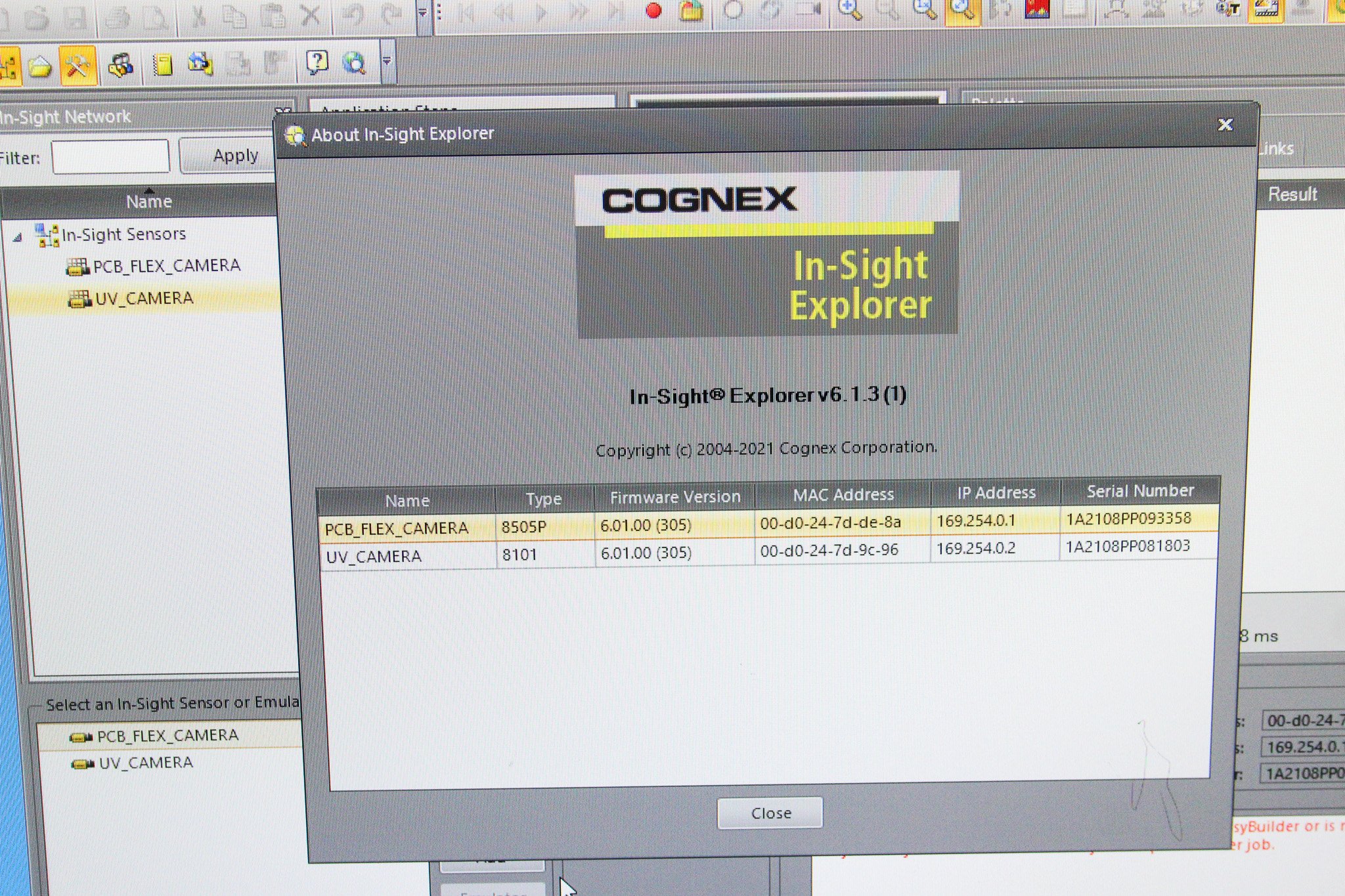 Thermo Custom Combo Vision System Imaging Inspection High Res 5MP In Use