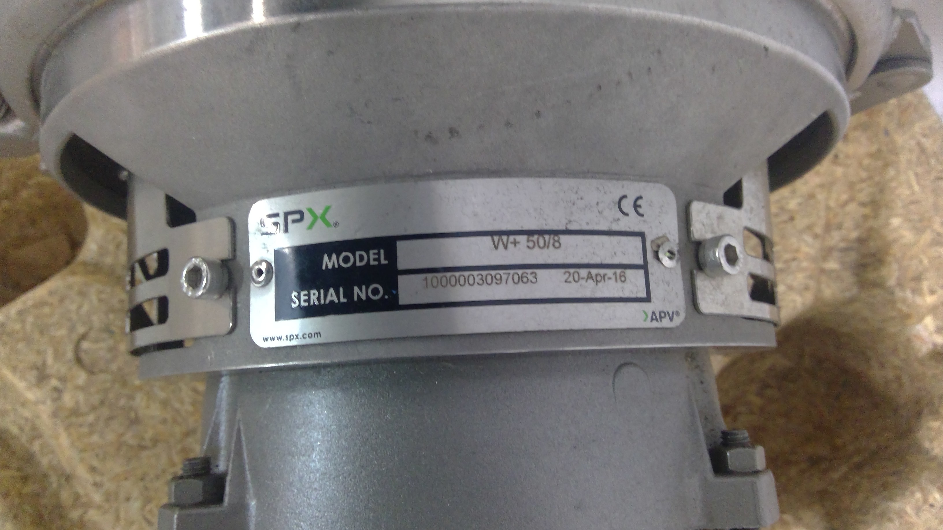 SPX W+ 50/8 Centrifugal Pump, High Efficiency, Low Vibration, Used