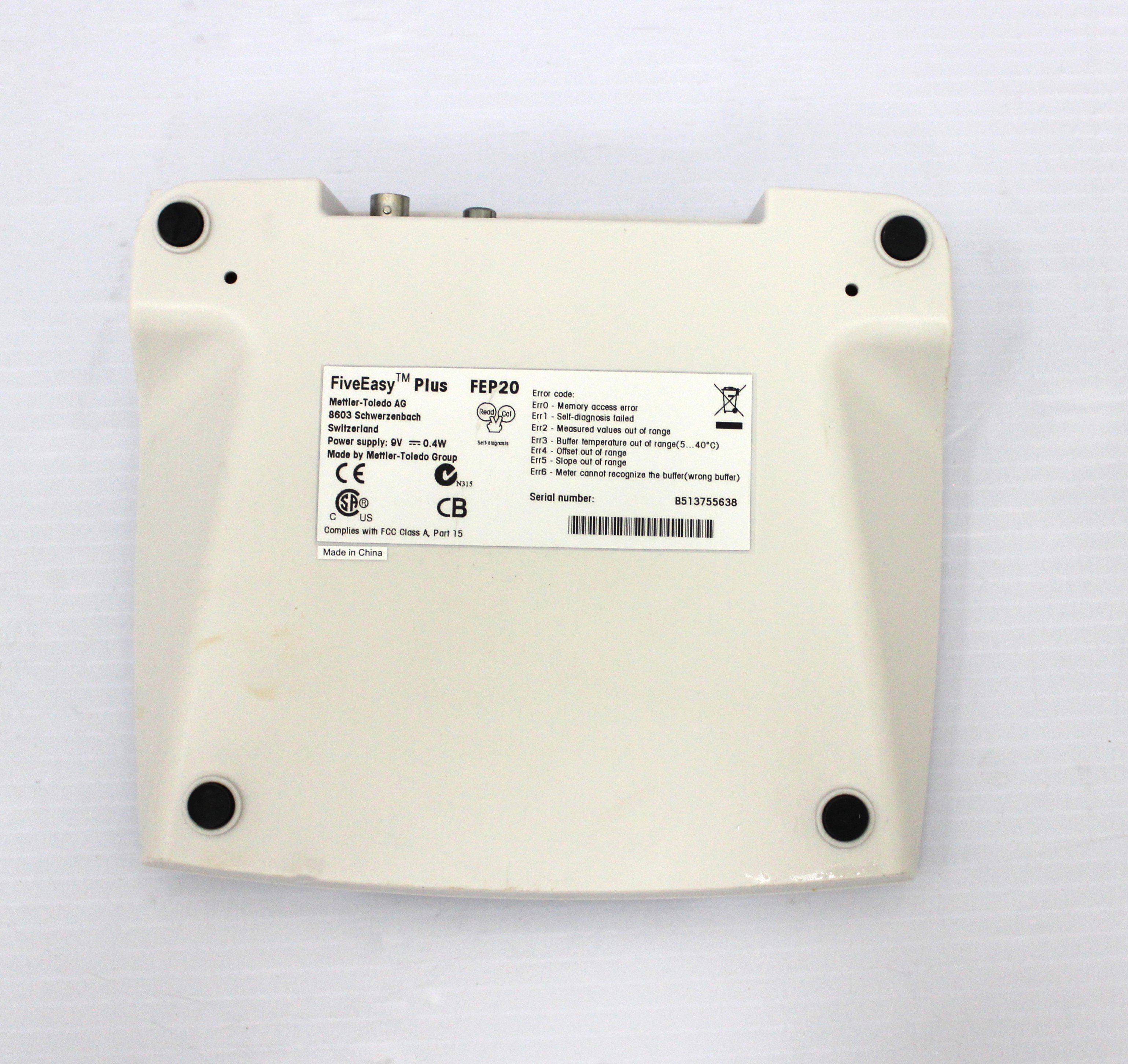 Mettler Toledo FiveEasy Plus FEP20 pH/mV Meter for Reliable Measurements