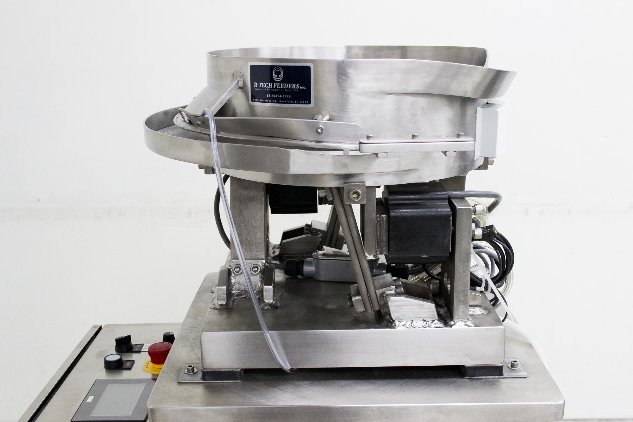 R-Tech Model 15-110AC Vibratory Bowl Feeder, Precision Part Sorting System