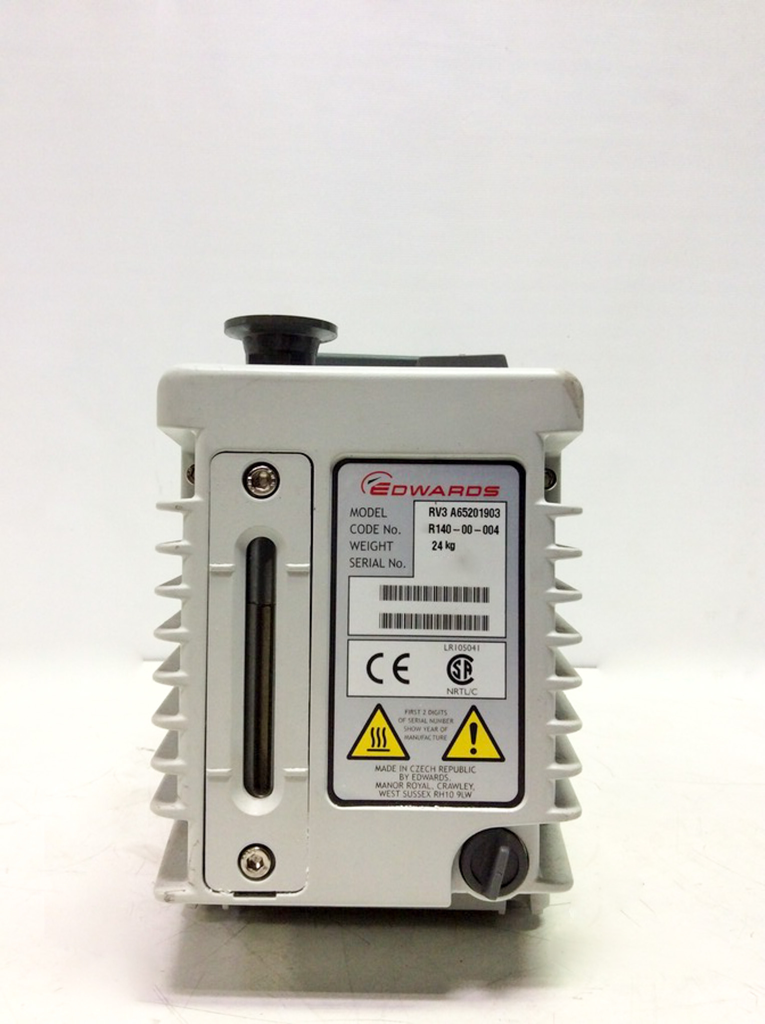 Edwards RV3 Vacuum Pump High Performance Quiet Operation Vapor Handling