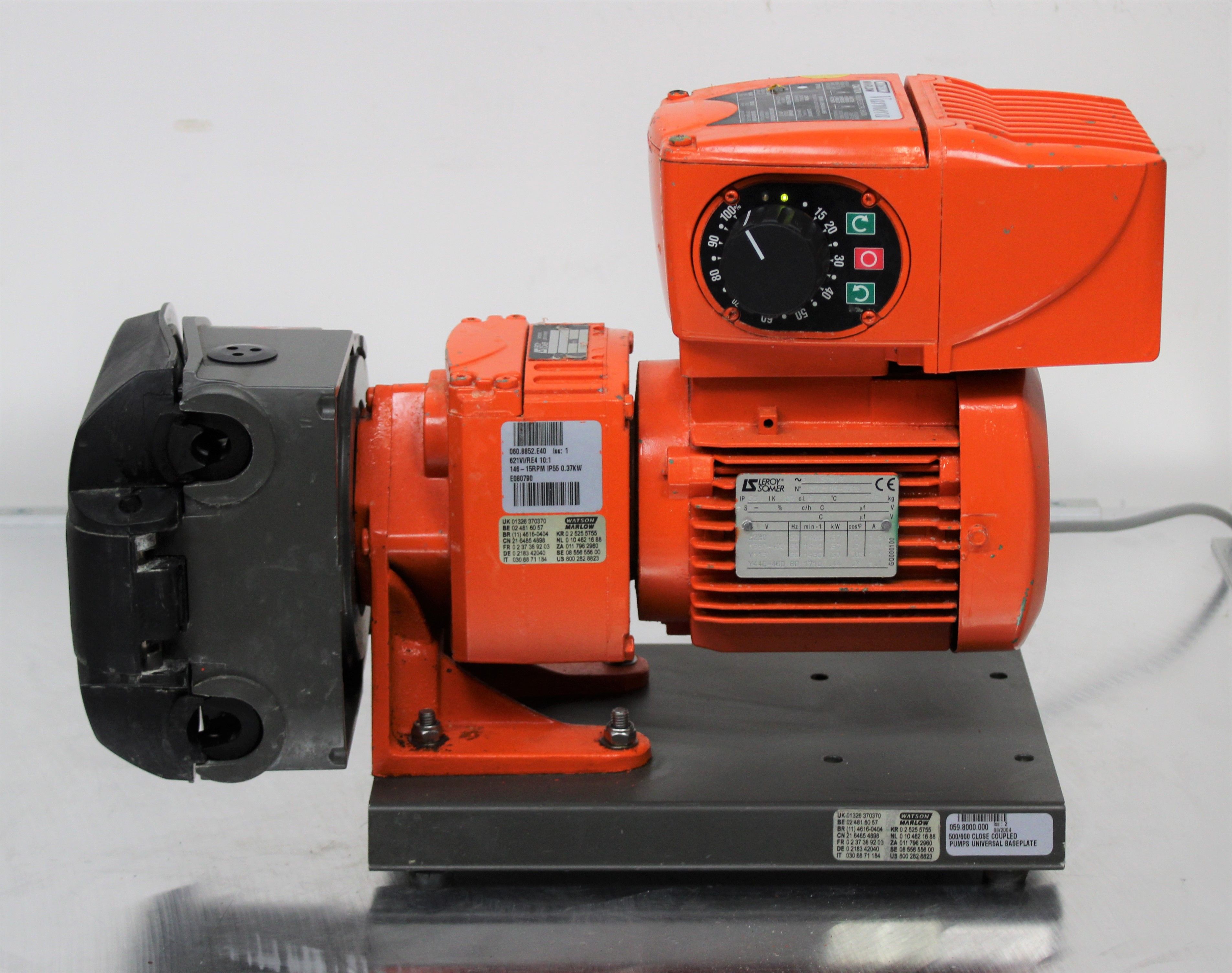 Watson Marlow Varmeca Circulation Pump 230V 50/60Hz Used Functioning Good -  7000215