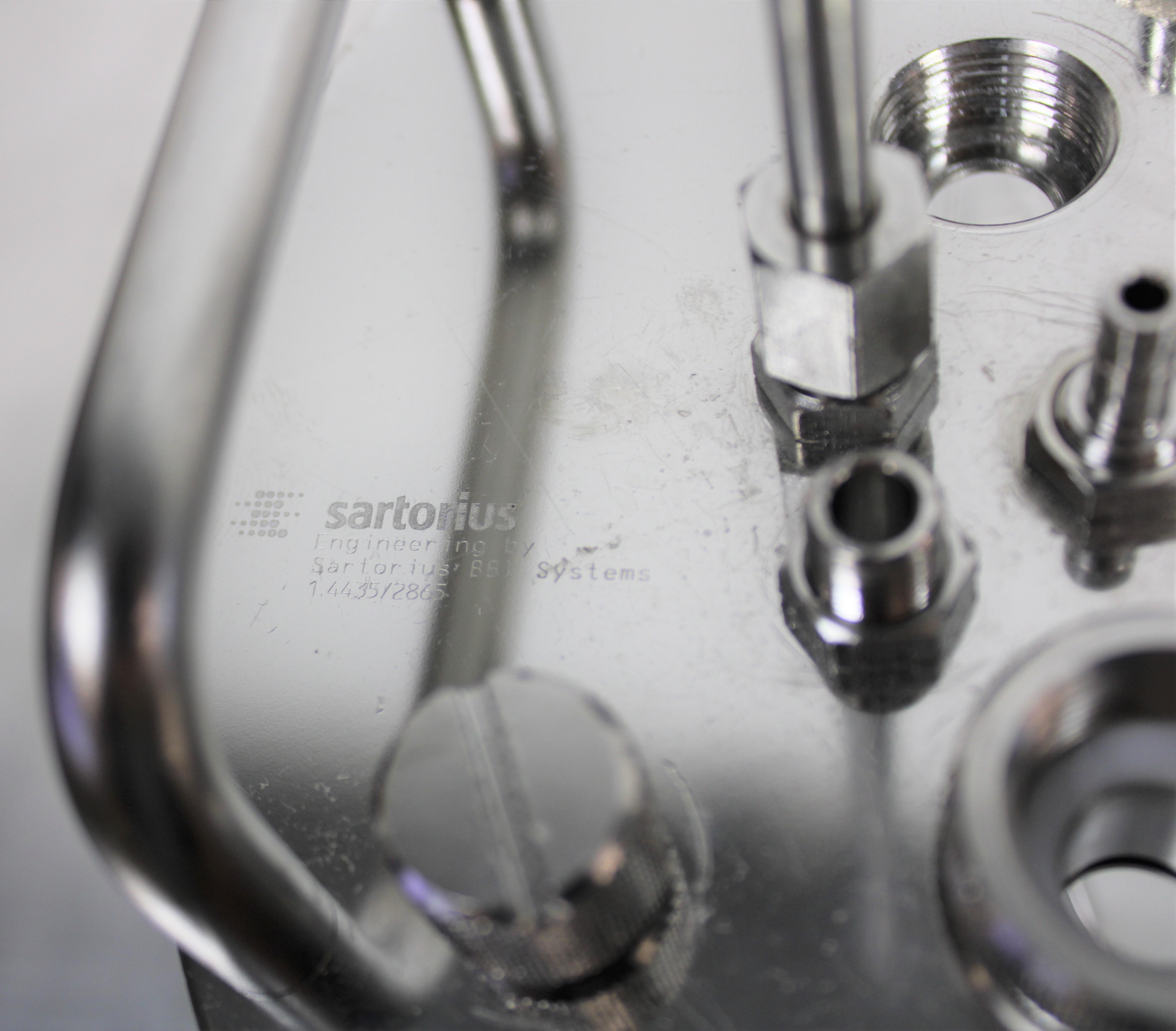 Sartorius 2L Chromatography Column With Base High Capacity 24cm Glass