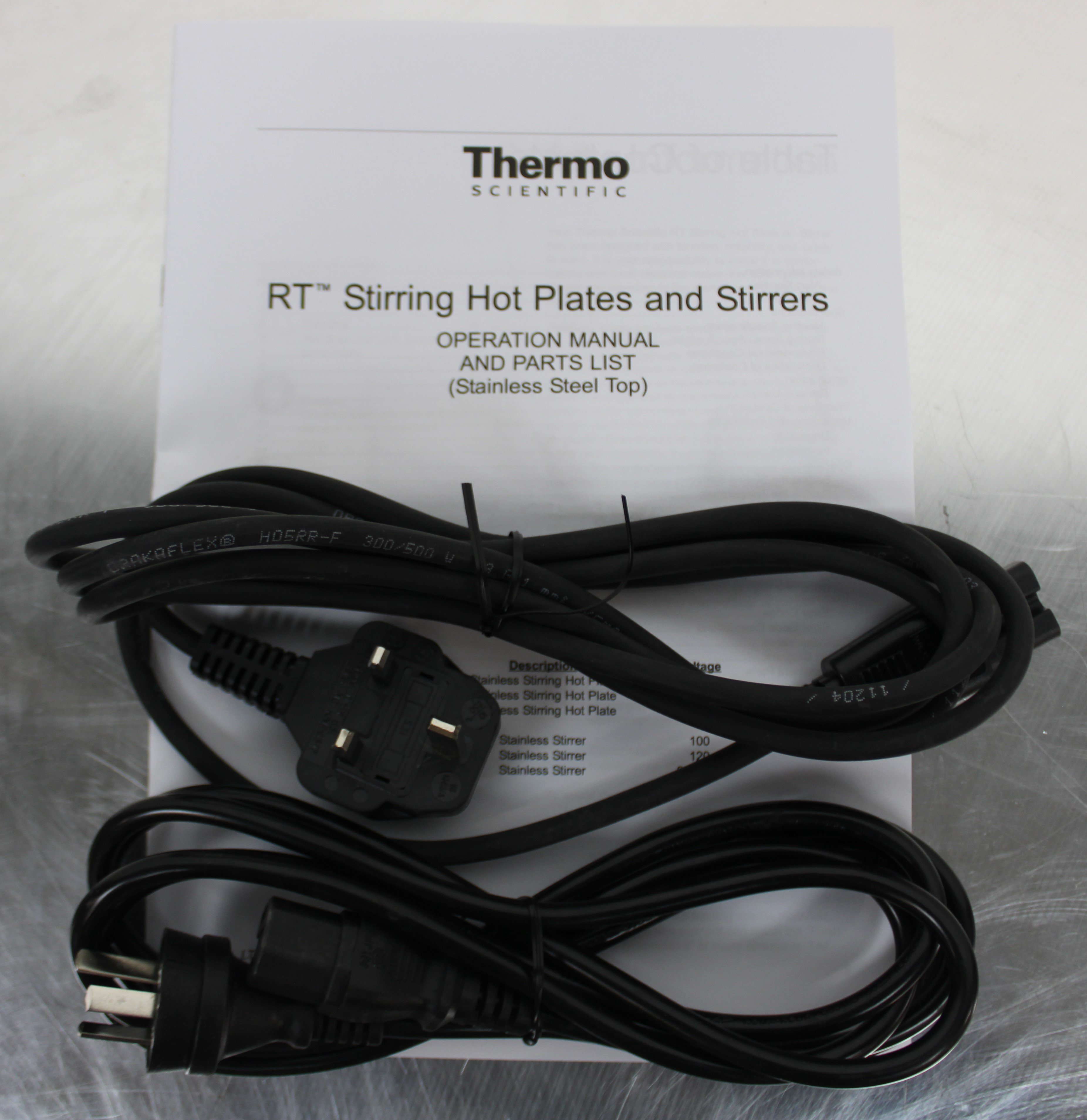 Thermo S138920-33 Stir Plate 1200RPM 18.14kg Load Stainless Steel RT