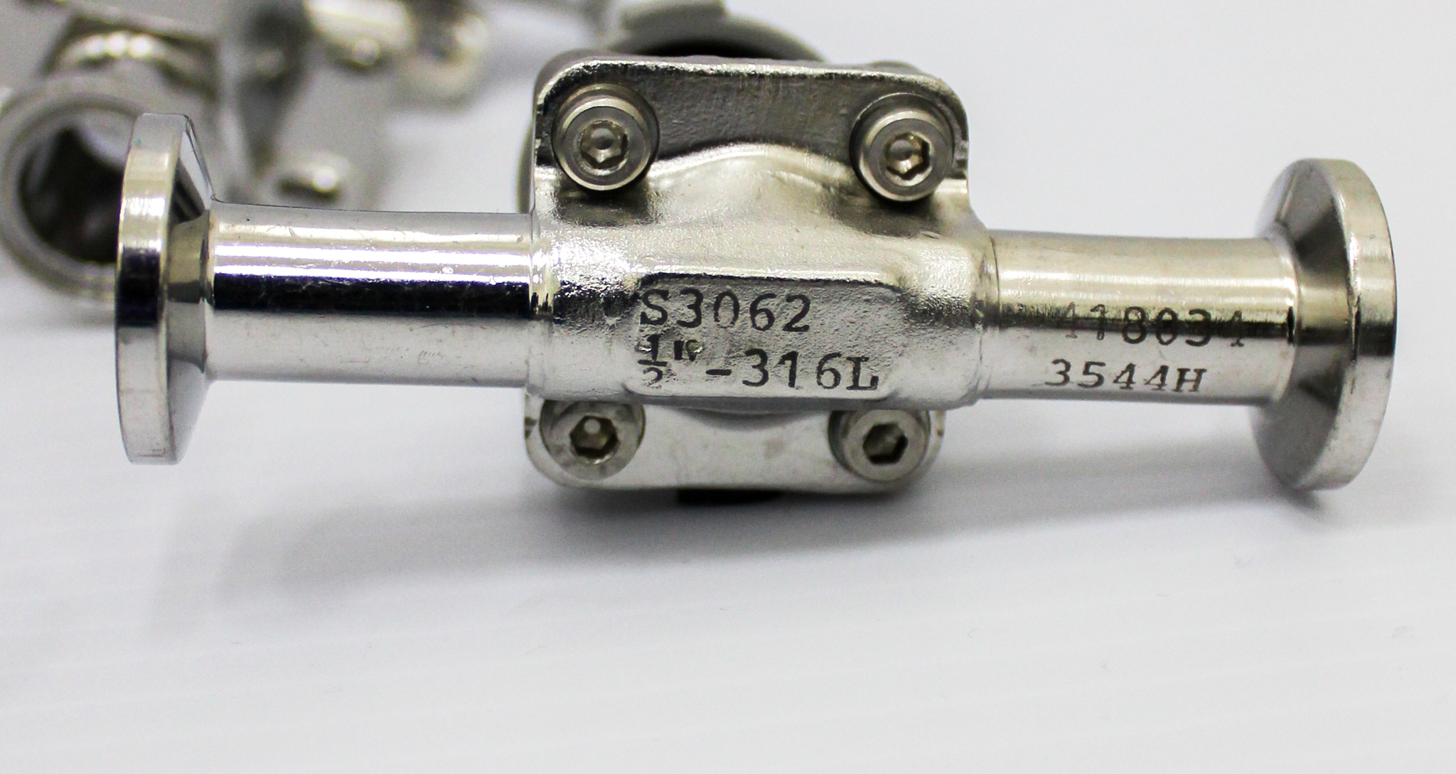 Sanitary Green Bin Diaphragm Valve System Manual Operated Pharma Use