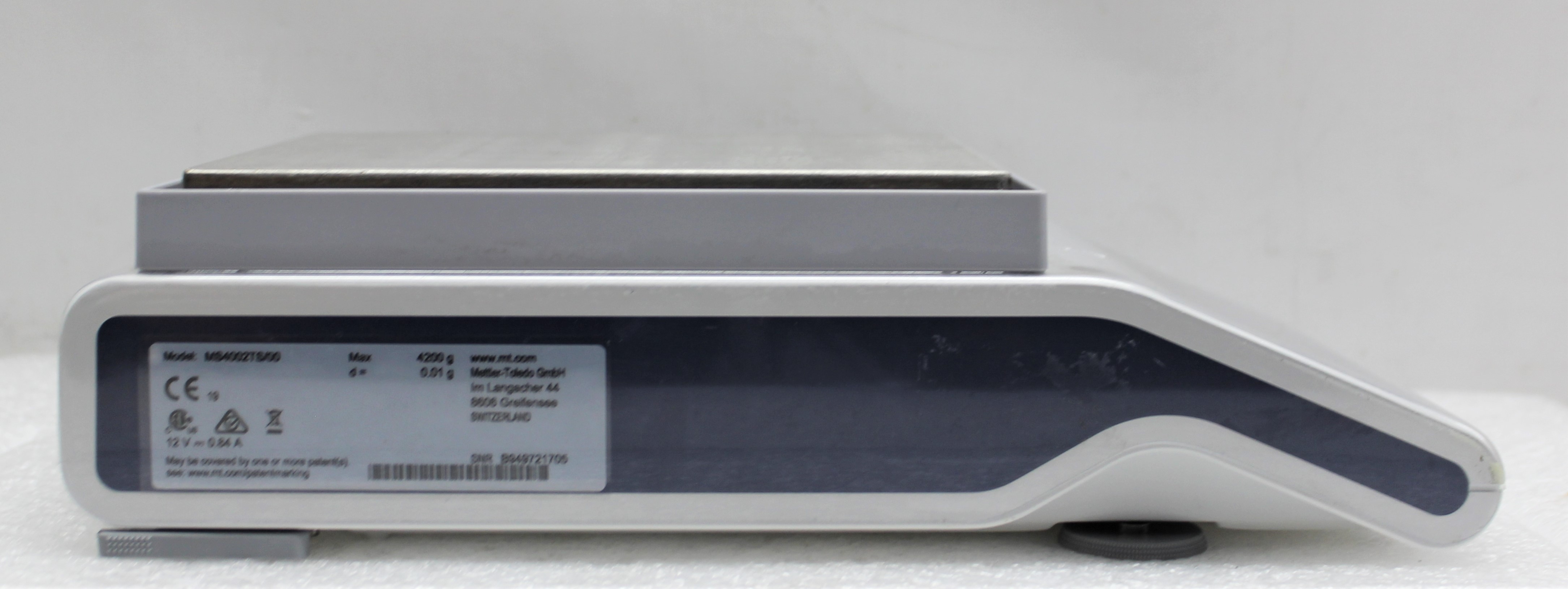 Mettler Toledo MS4002TS Balance High-Contrast Display Turnkey System