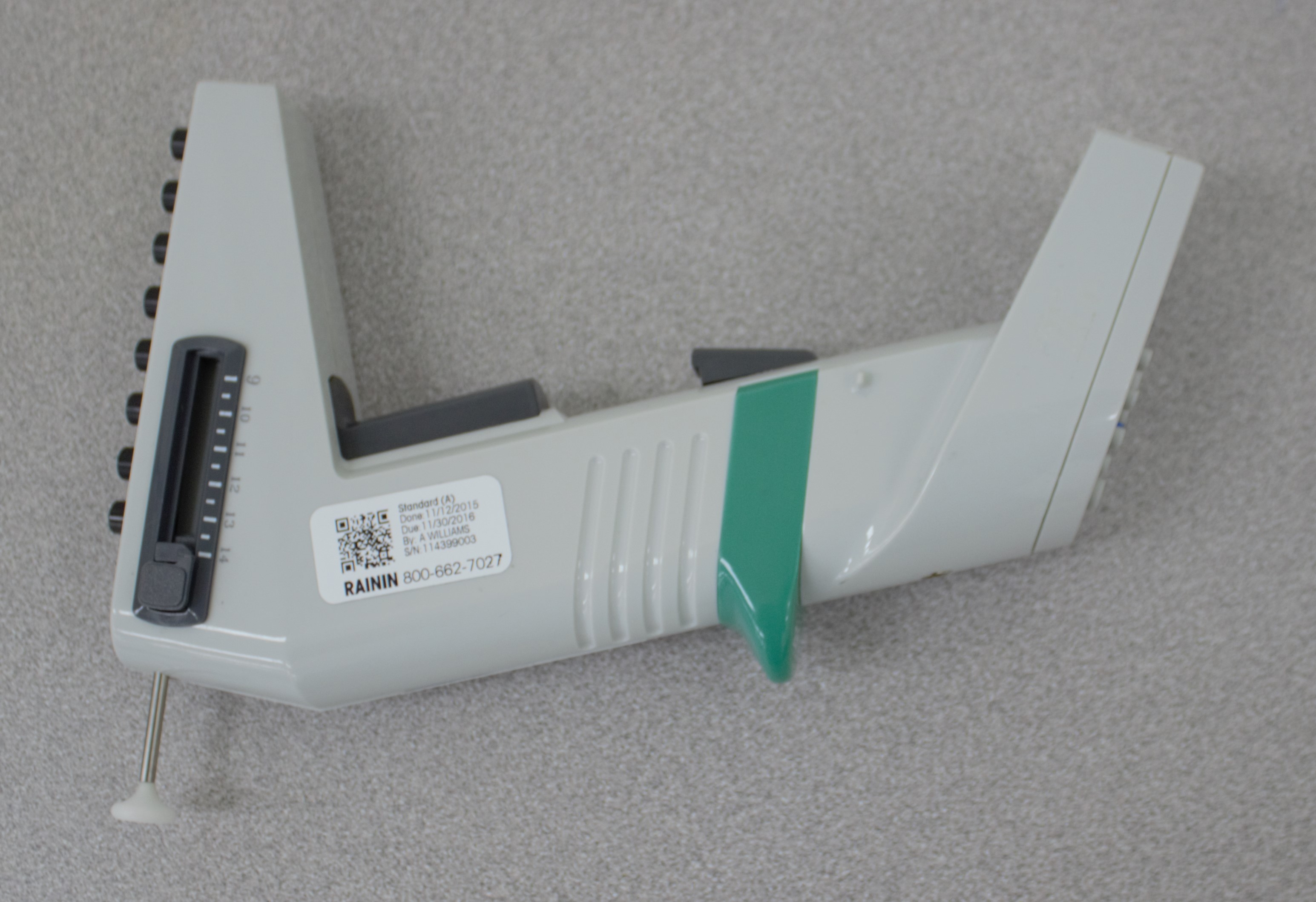 Rainin Matrix Impact2 Liquid Handling Pipettor 1250uL 120V Used USA