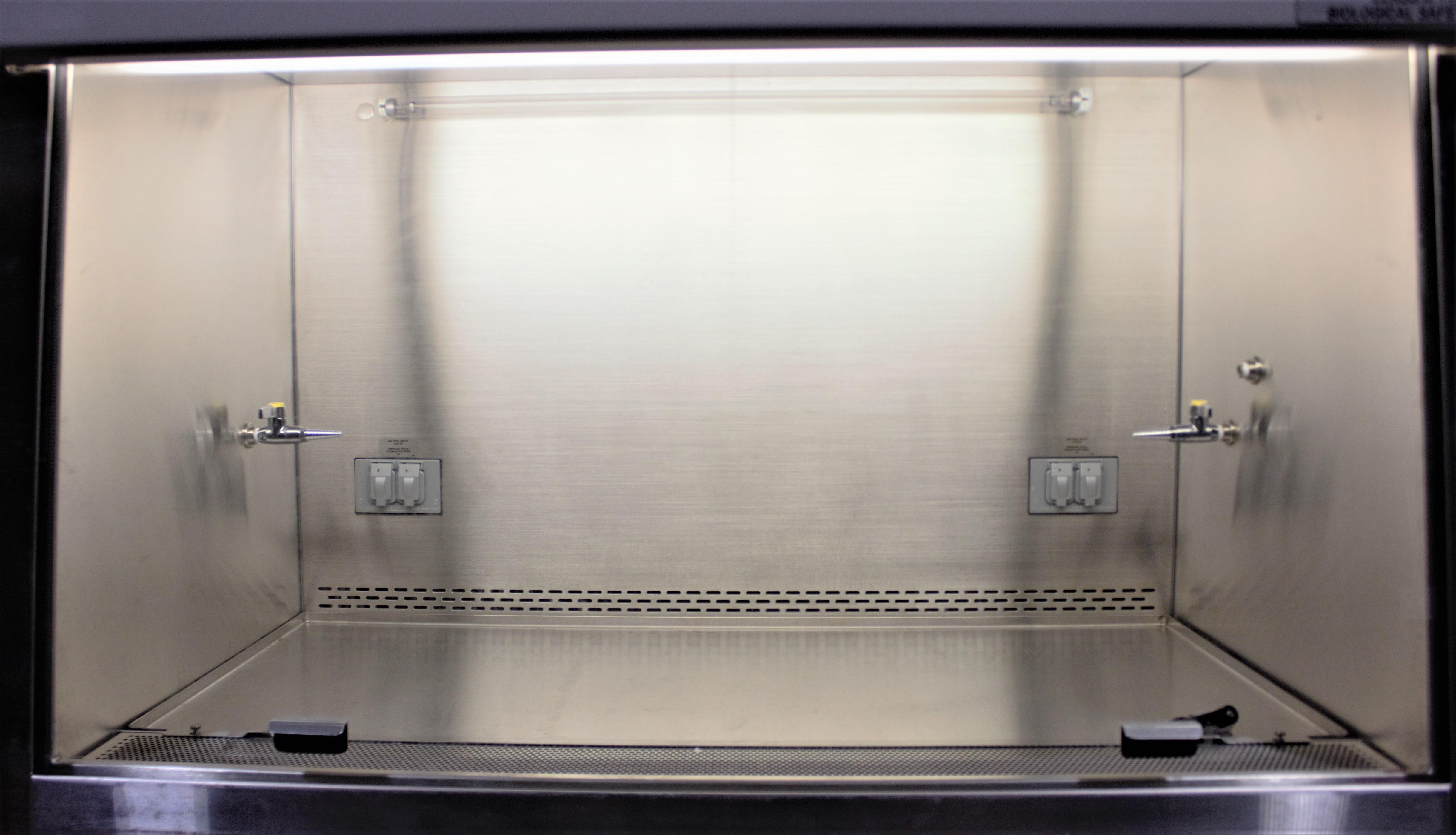 NuAire NU-475 Class II A2 Biosafety Cabinet Energy Saver DC Motor