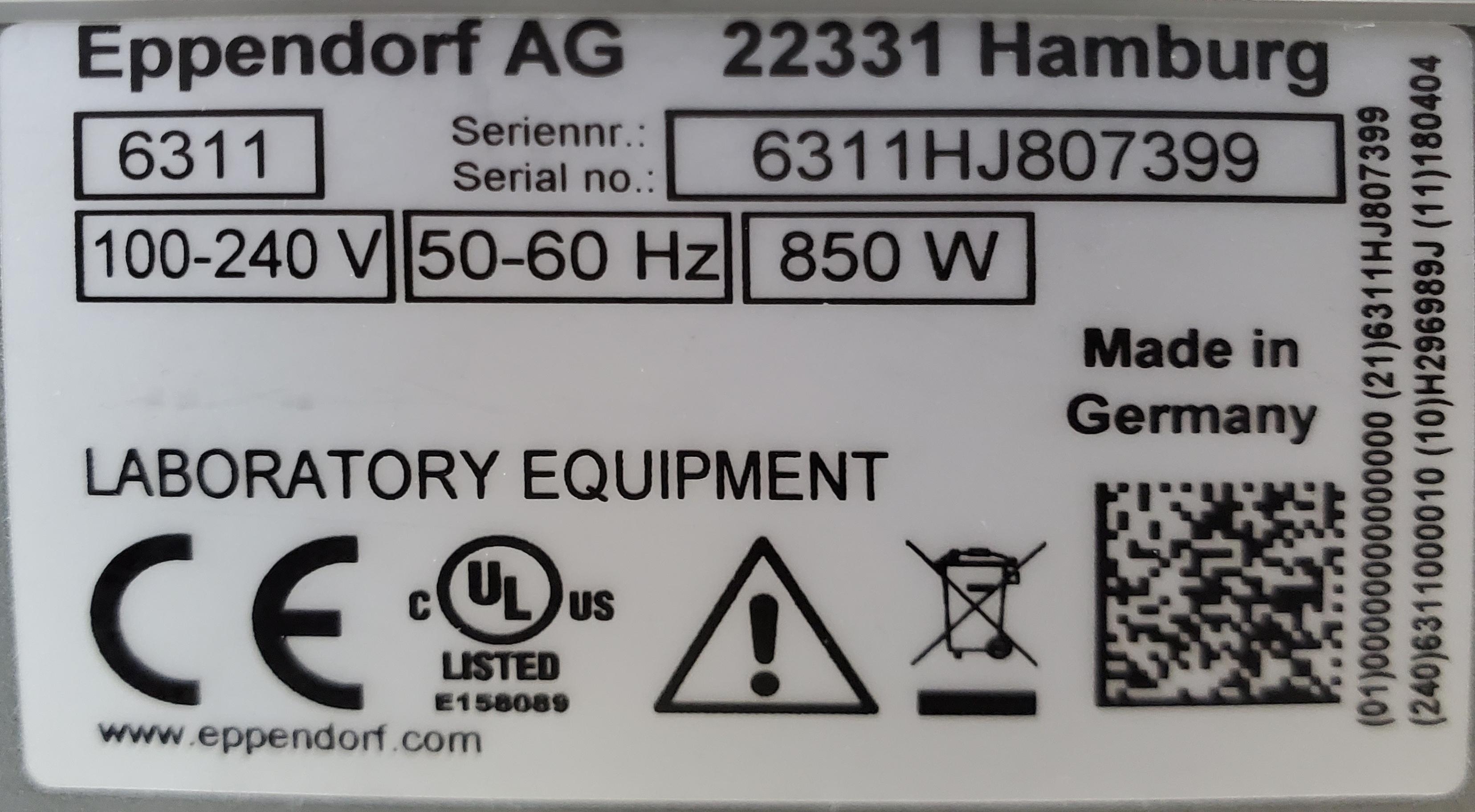 Eppendorf Mastercycler X50s PCR Thermal Cycler For Parts or Repair 10 C/s