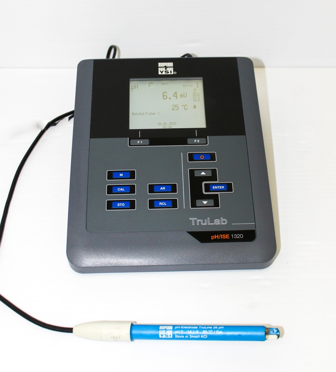 YSI pH/ISE Meter 1320 Benchtop Dual-Channel with GLP and Data Logging