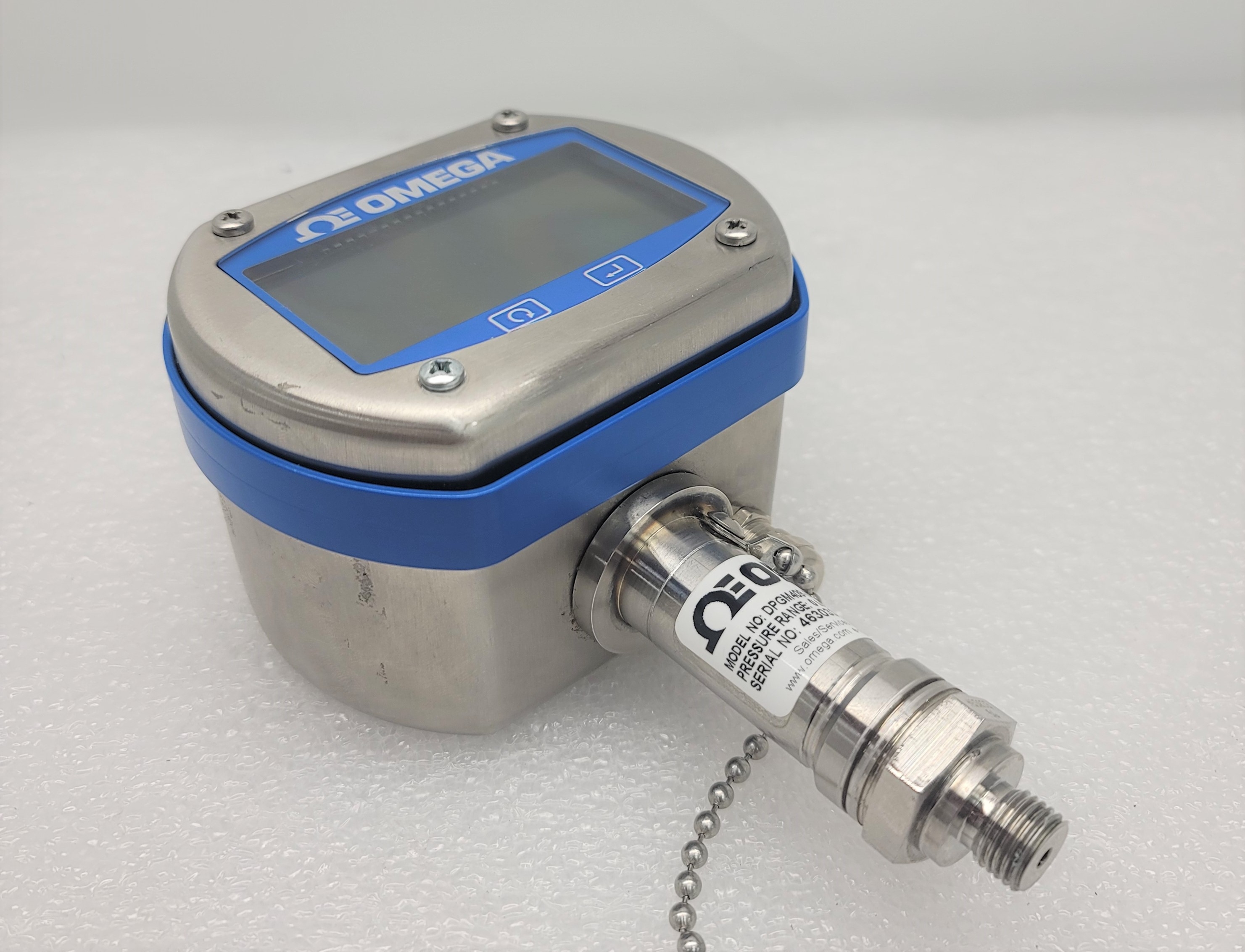 Omega DPGM409-350HG Pressure Gauge Accurate Digital 25mm LCD Display Used