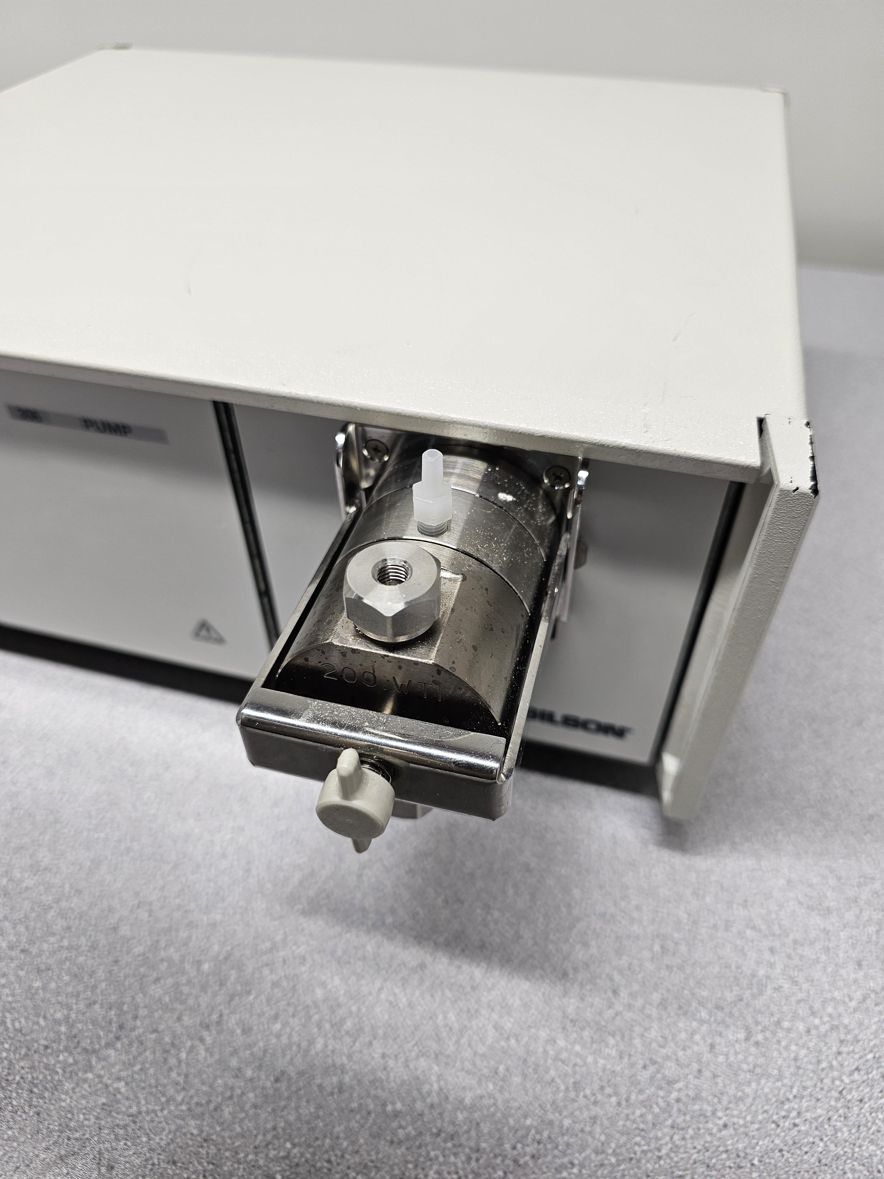 Gilson 306 HPLC Pump Isocratic/Binary System 10-200 mL/min USA Used