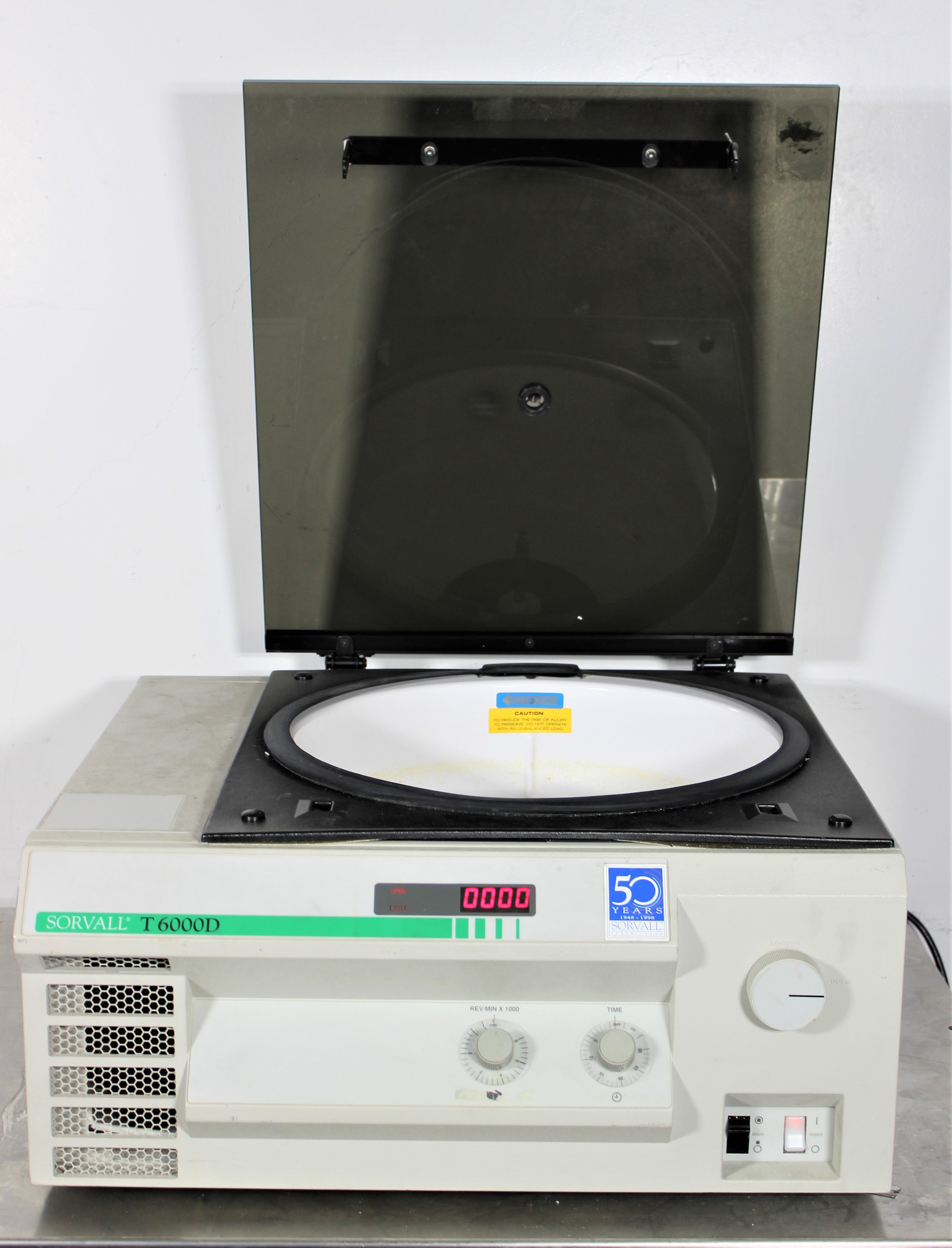 Sorvall T6000D Benchtop Centrifuge High Capacity 120V/220V No Rotor