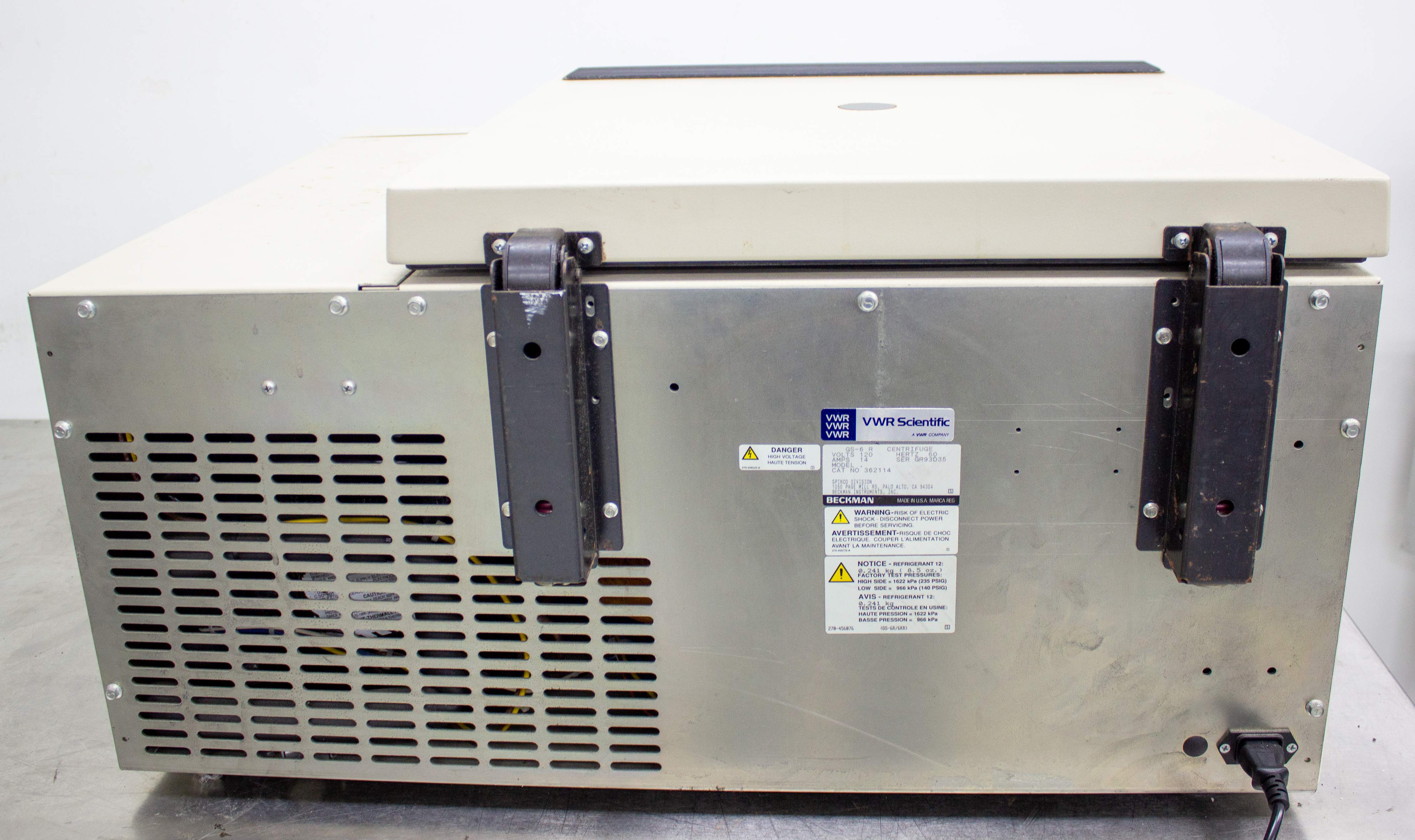 Beckman GS-6R Refrigerated Benchtop Centrifuge 8,000 RPM -10C to +40C